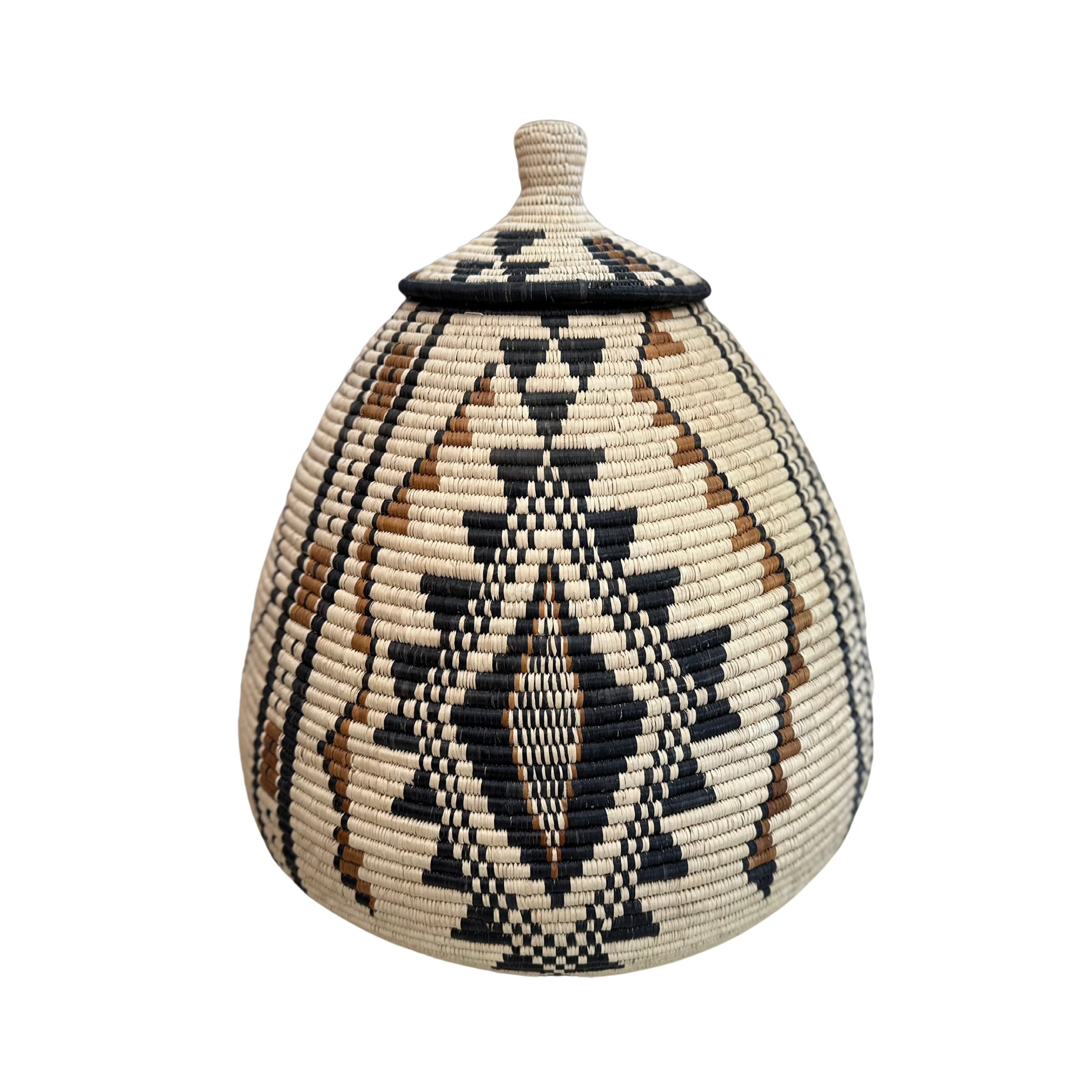 White Hand Weaved Marriage Basket