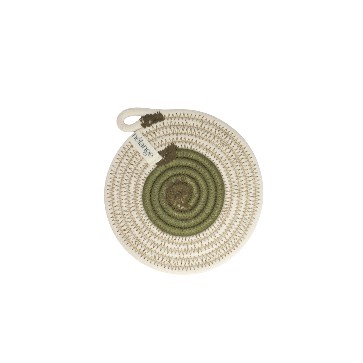 Cotton Woven Coasters 10cm (Set of 4)