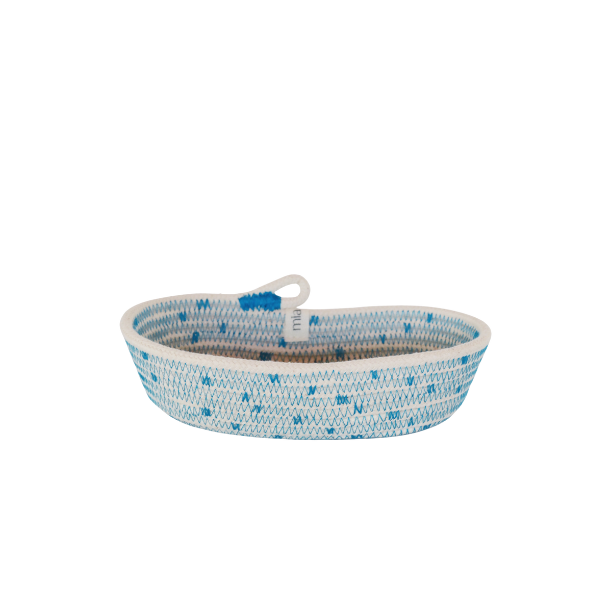 Cotton Woven Petite Oval Basket(XXS)