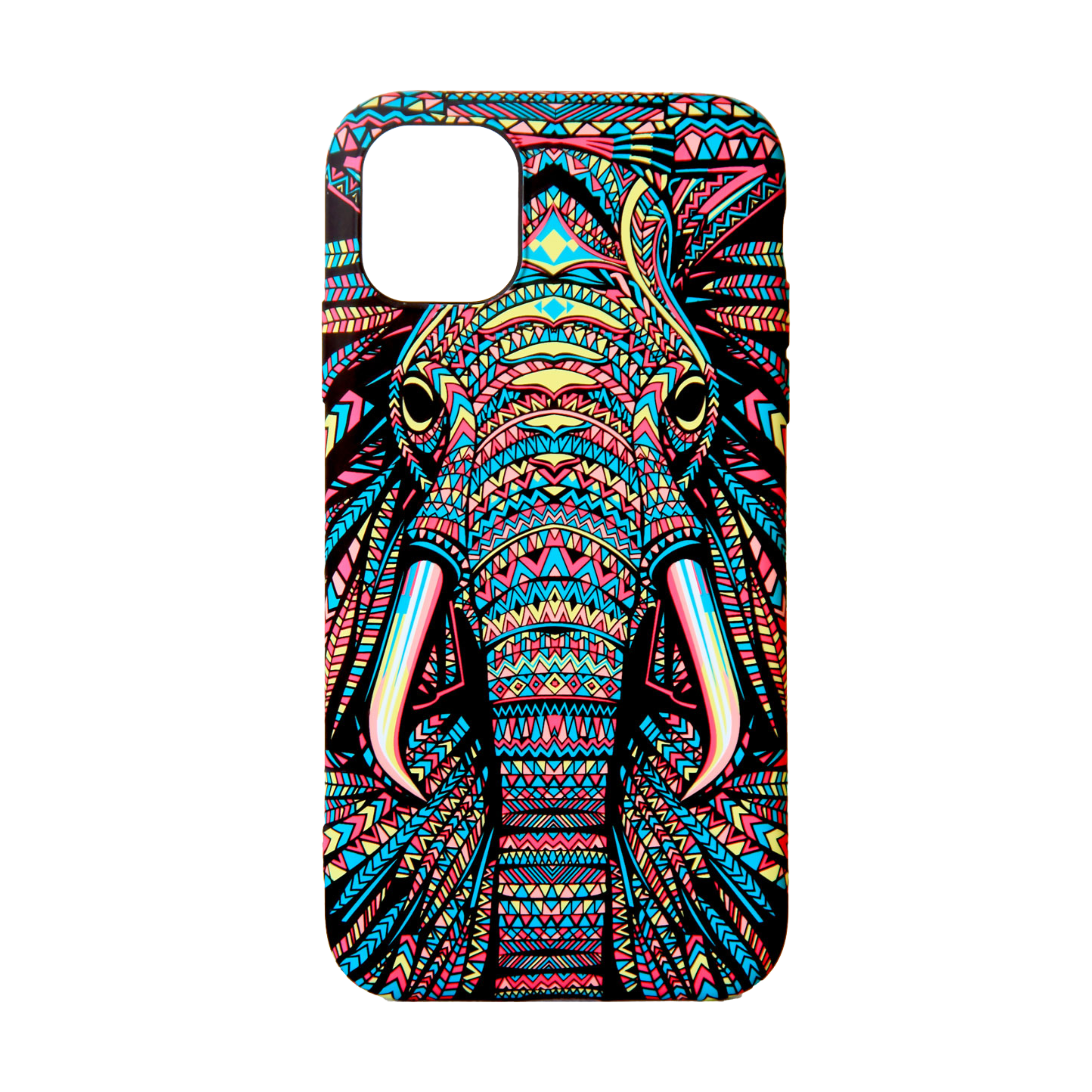 Glow In The Dark Elephant Silicone Cellphone Cover