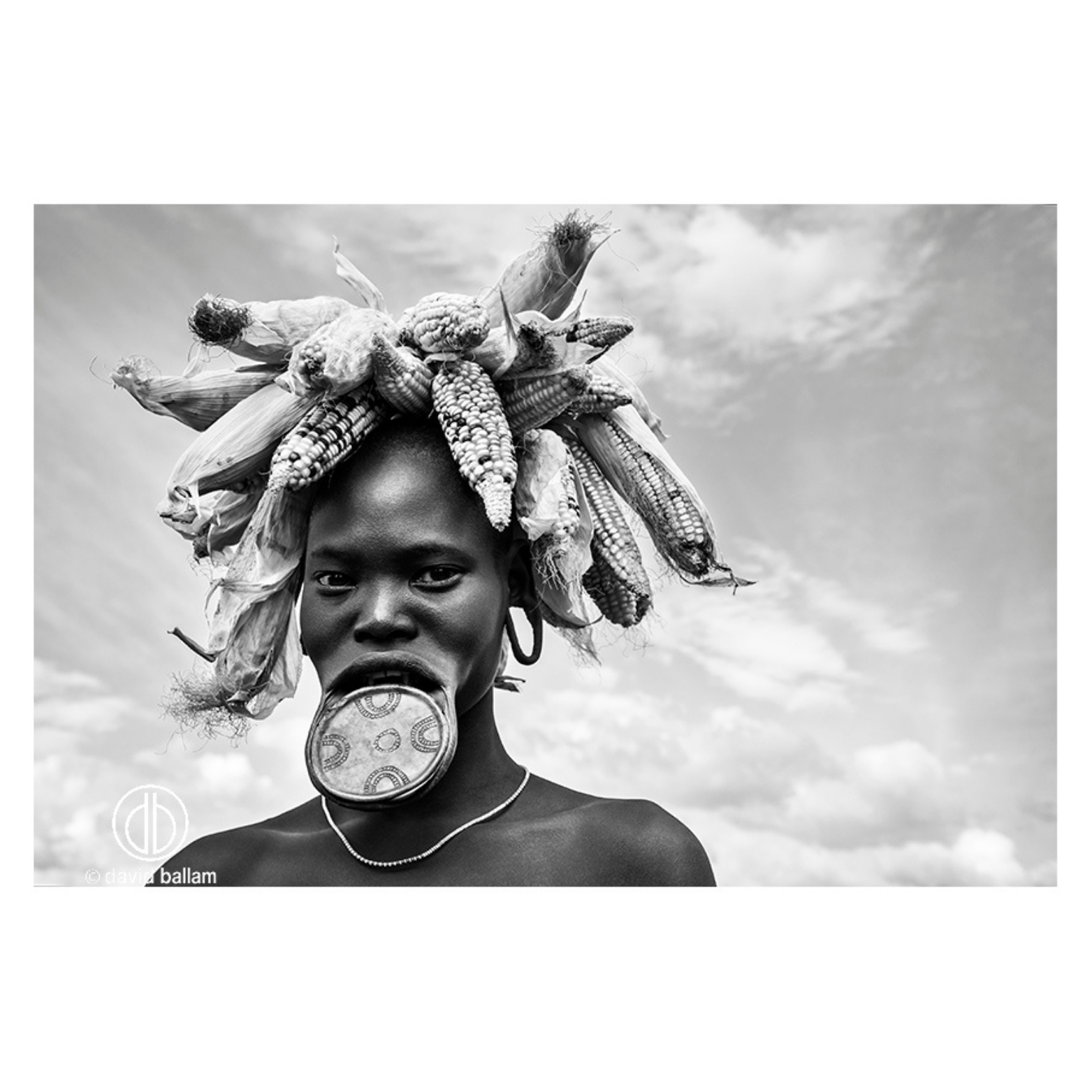 David Ballam Rolled Canvas Prints - Ethiopia's Omo Tribe (120cm x 180cm)