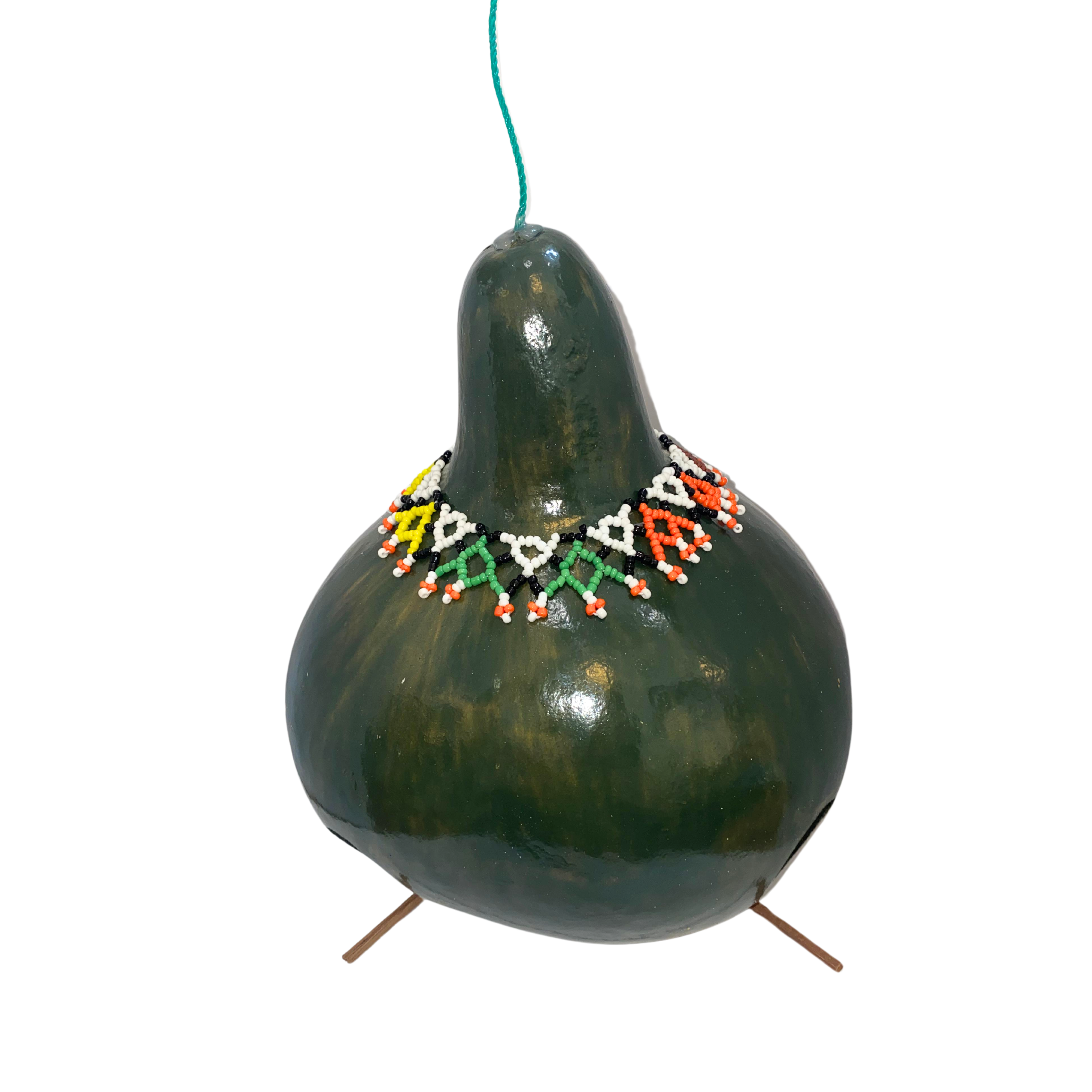 Beaded Calabash Bird Feeders