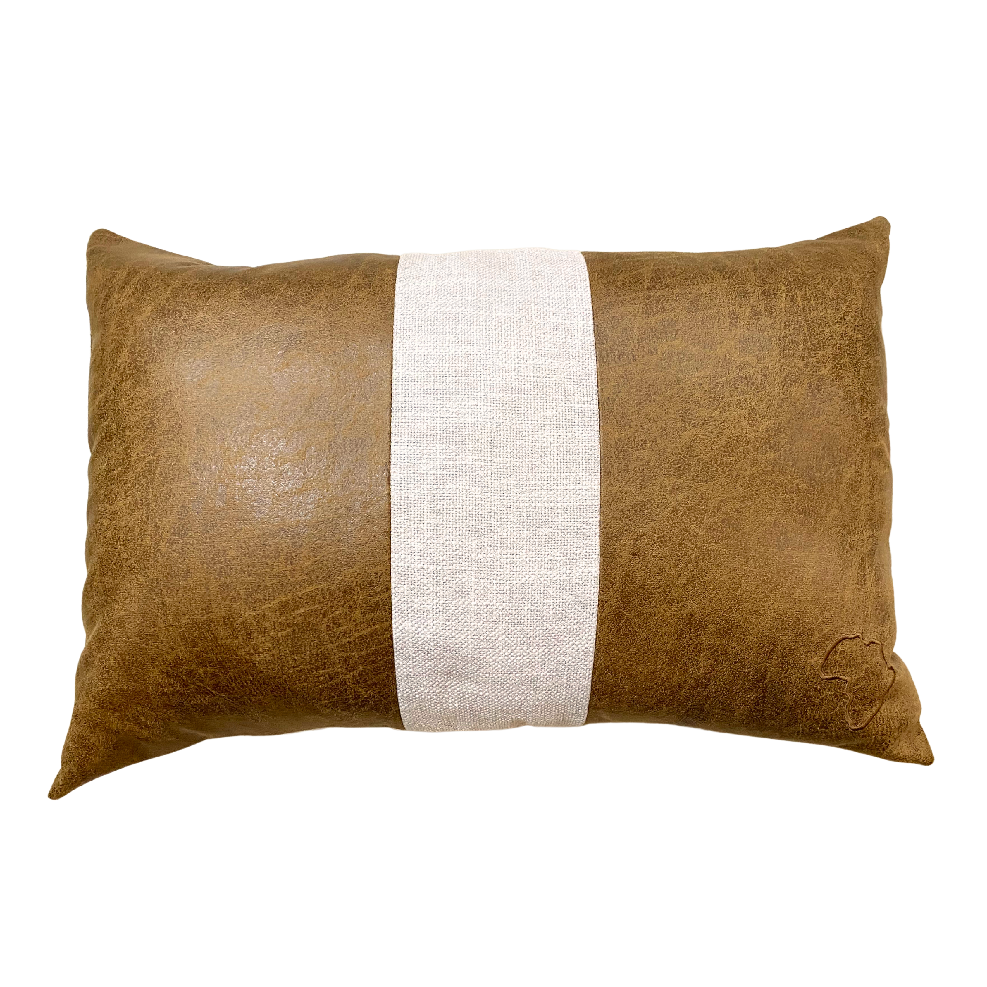 Savannah Cushion Cover (64x42) (Brown & Cream)