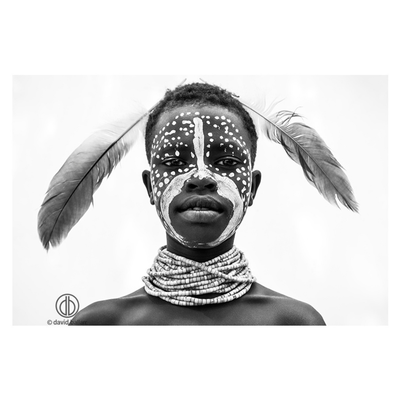 David Ballam Rolled Canvas Prints - Ethiopia's Omo Tribe (120cm x 180cm)