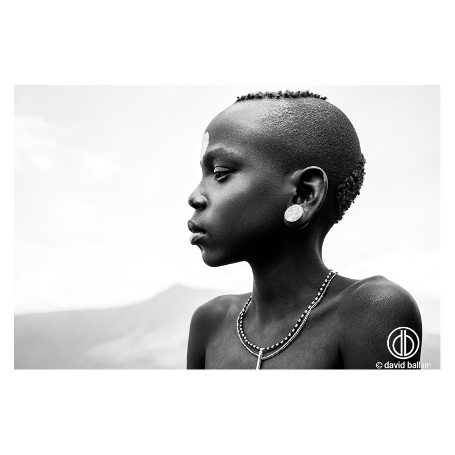 David Ballam Rolled Canvas Prints - Ethiopia's Omo Tribe (120cm x 180cm)