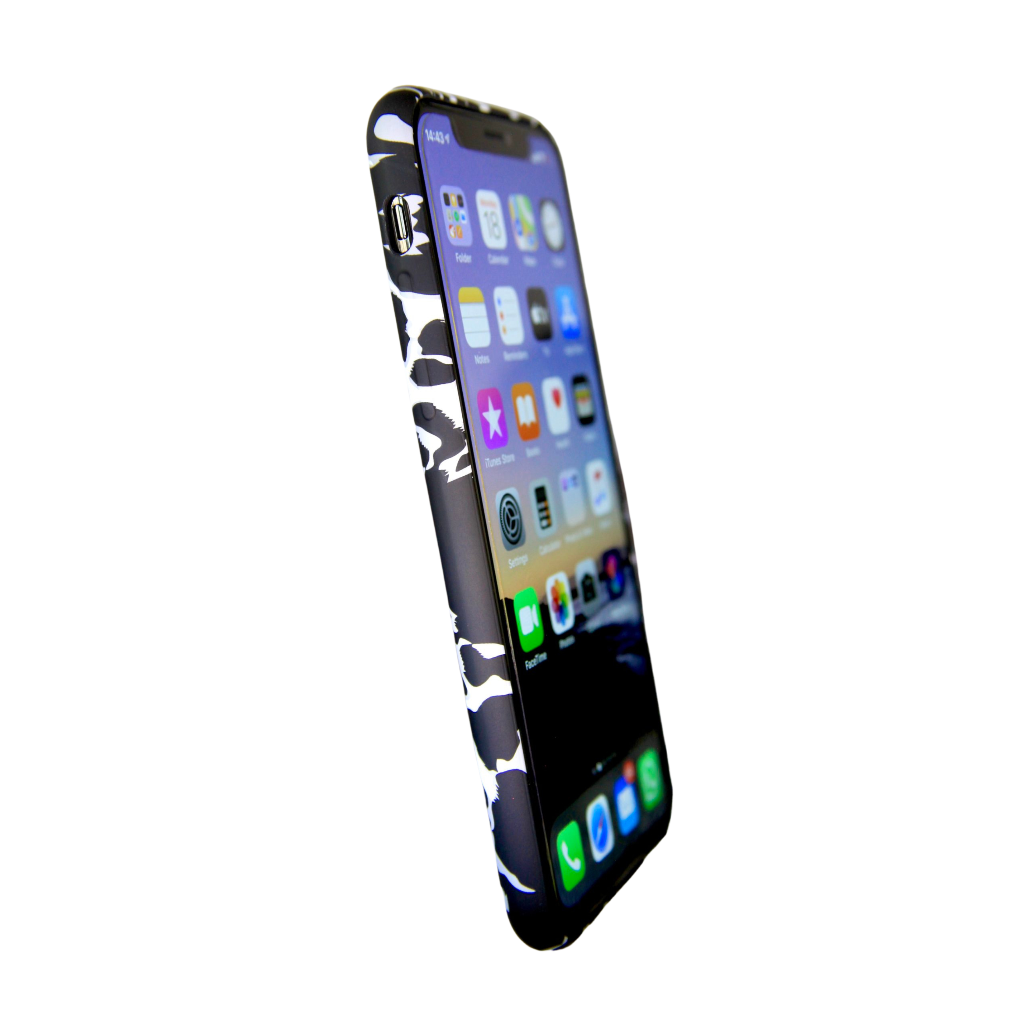Glow In The Dark Leopard Silicone Cellphone Cover
