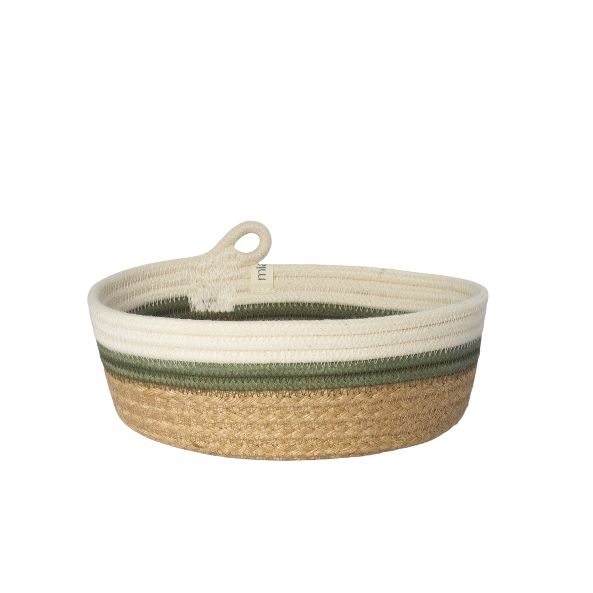 Cotton Woven Essentials Oval Basket (XS)