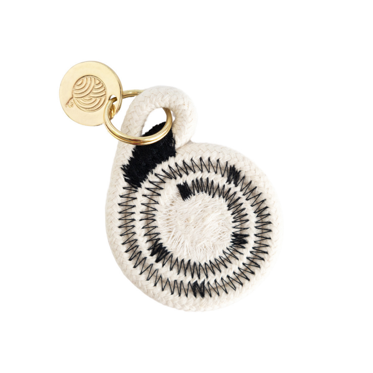 Cotton Weaved Keyrings - Round