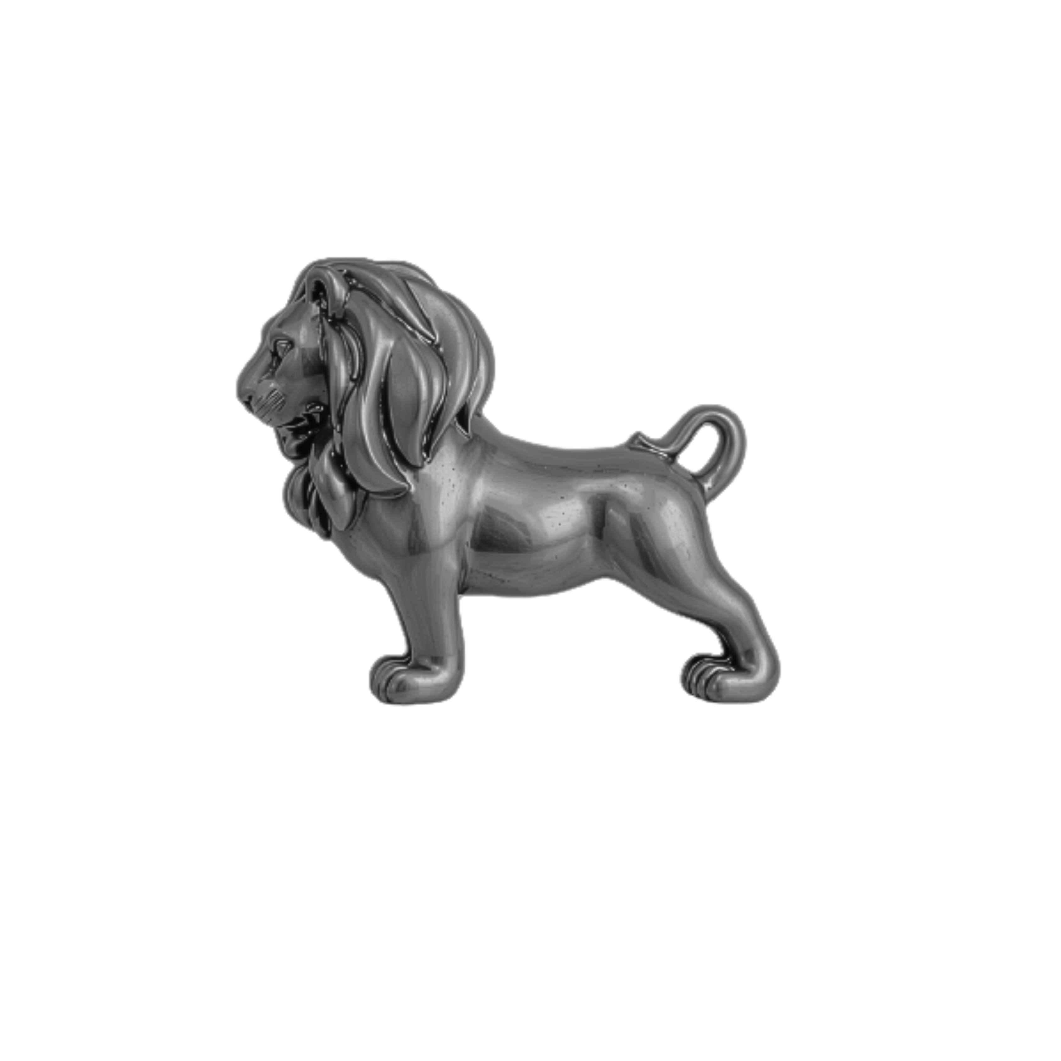 Pewter Big 5 African Animals Set