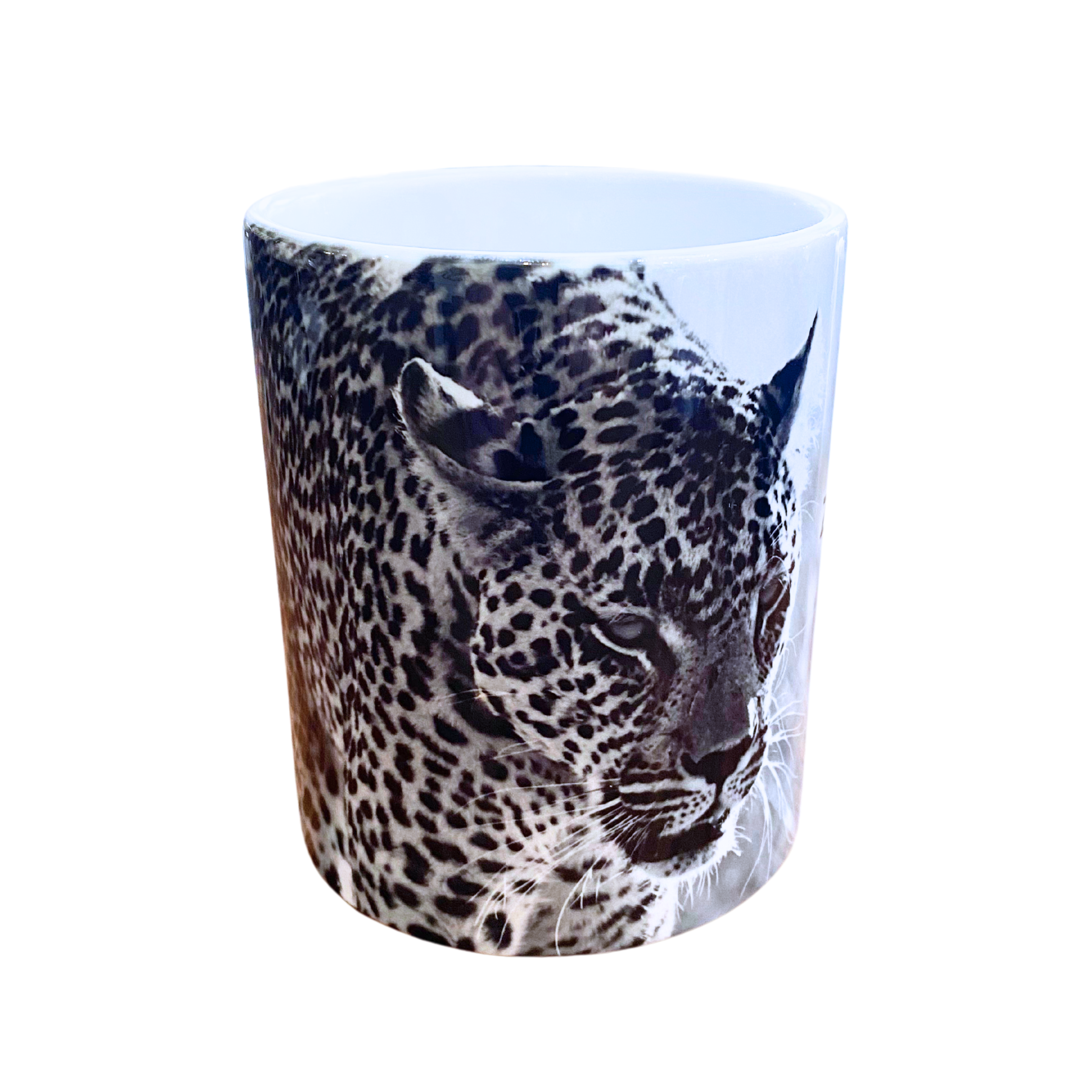 Black & White Zulu Nyala Branded Wildlife Coffee Mugs