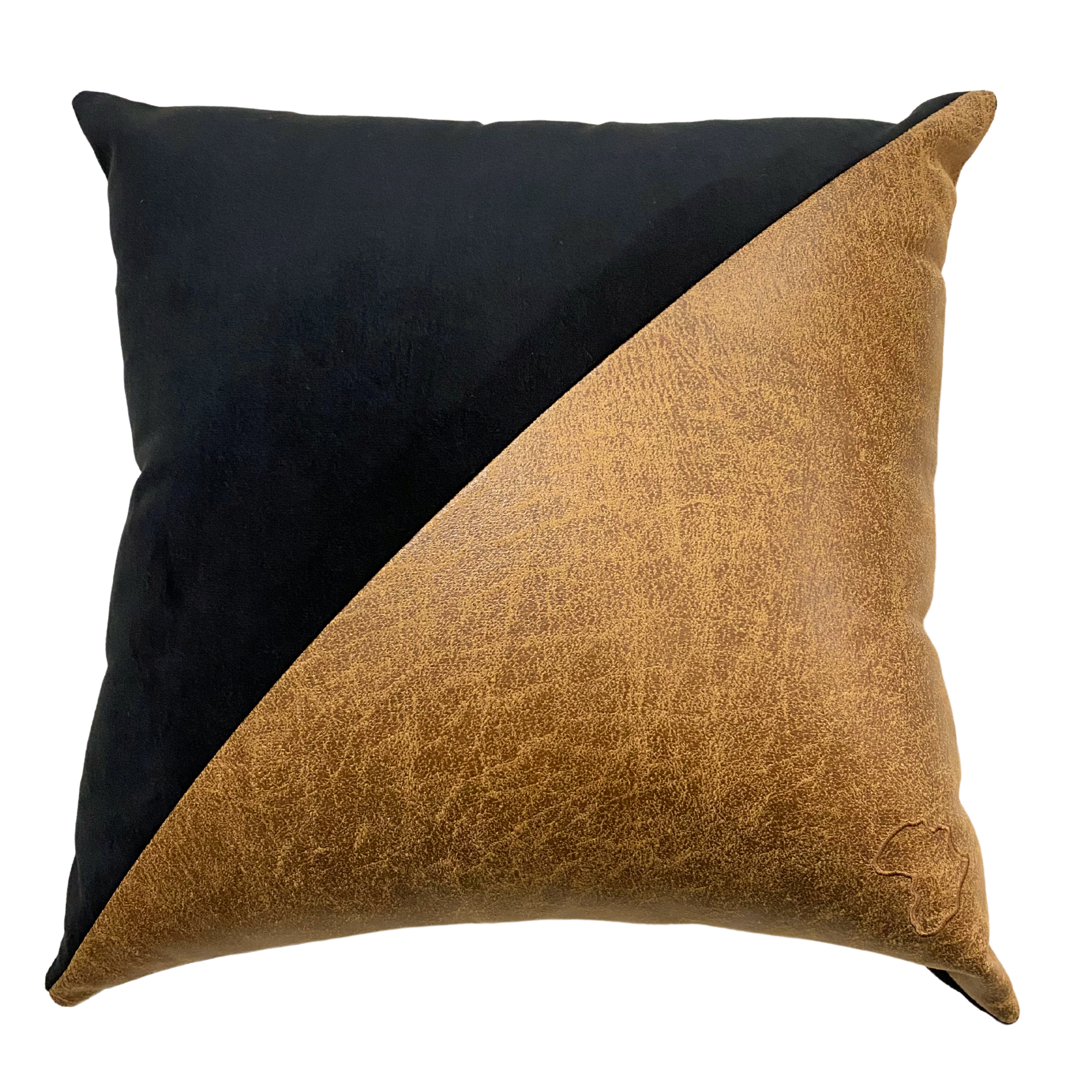 Savannah Cushion Cover  (45x45) (Black & Brown)