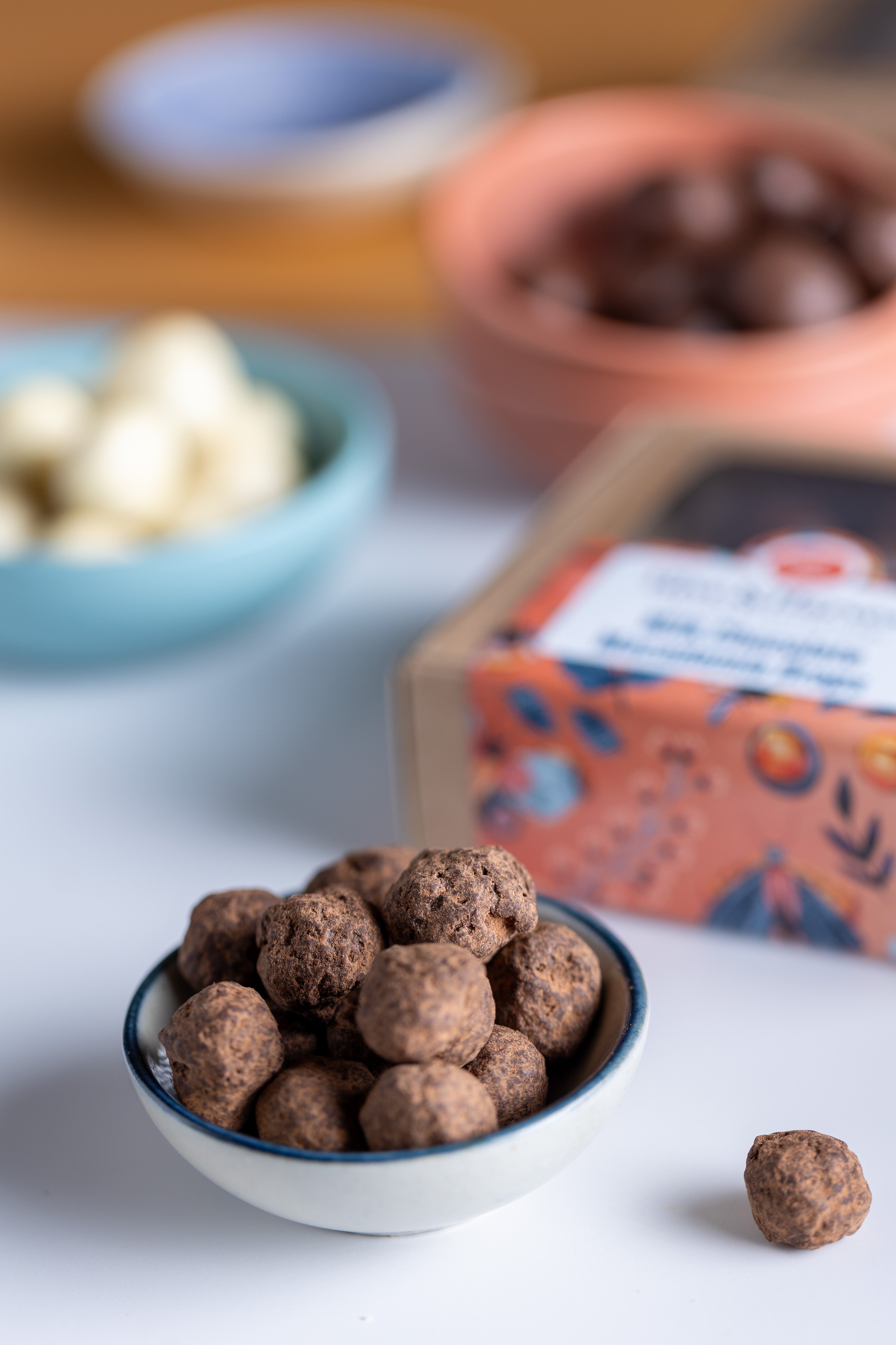 Handmade Macadamia Nut Chocolate Drops