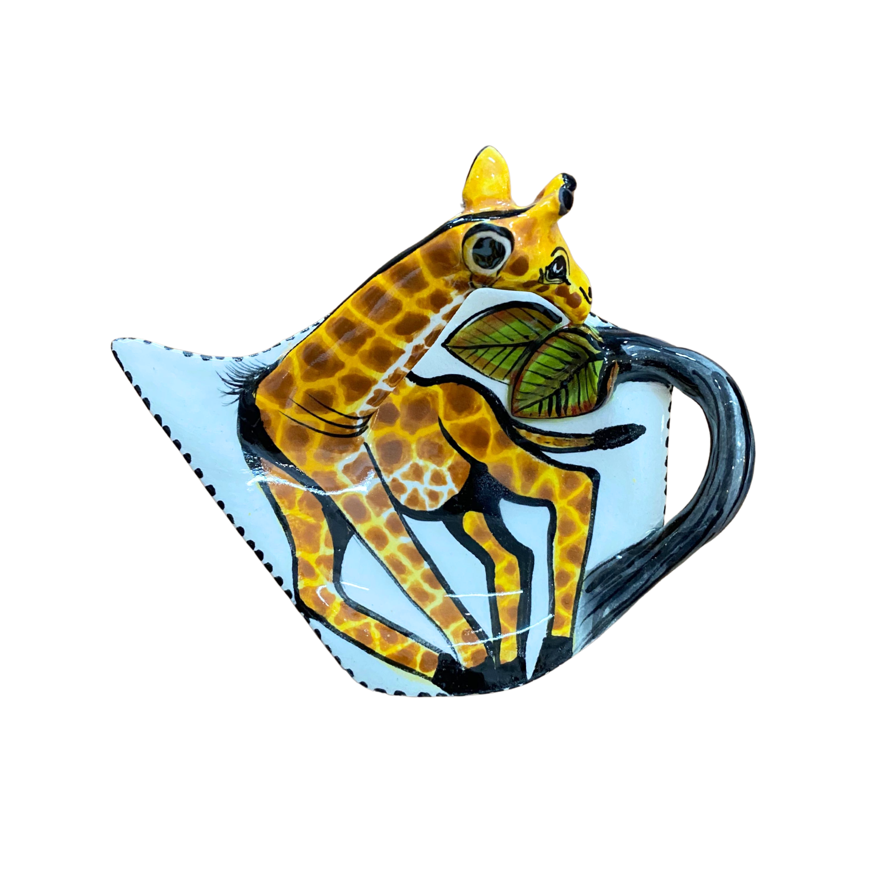 Ceramic Giraffe Teabag Holder