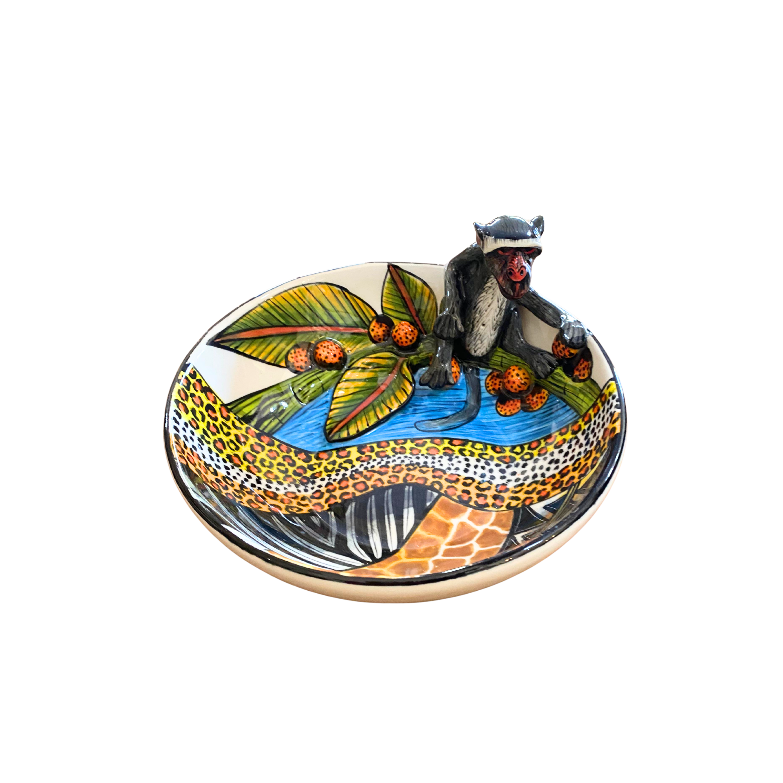 3D Animated Ceramic Monkey Bowl