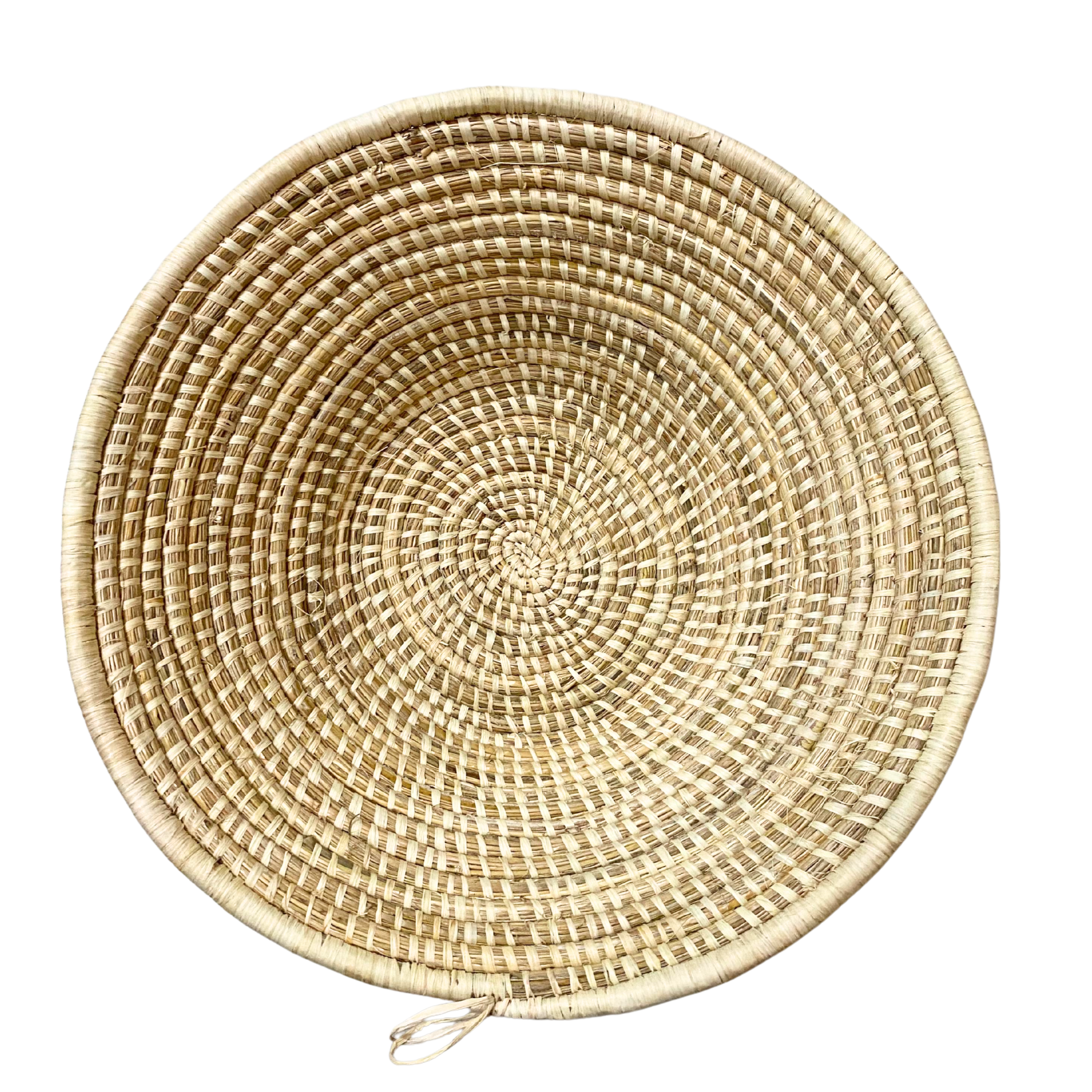 Colourful Hand Woven Reed Zulu Baskets (34cm)