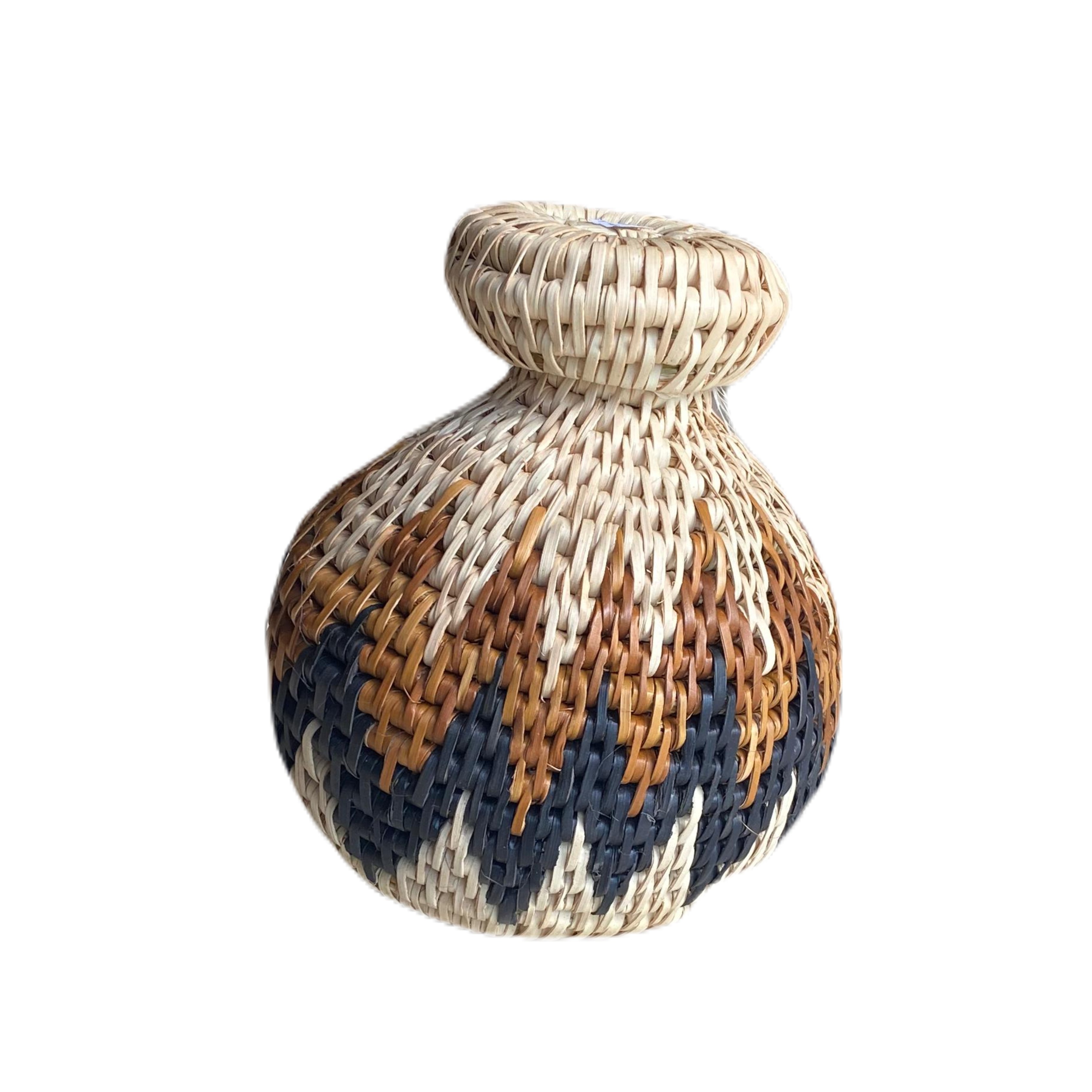 X-Small Hand Woven Fat Baskets