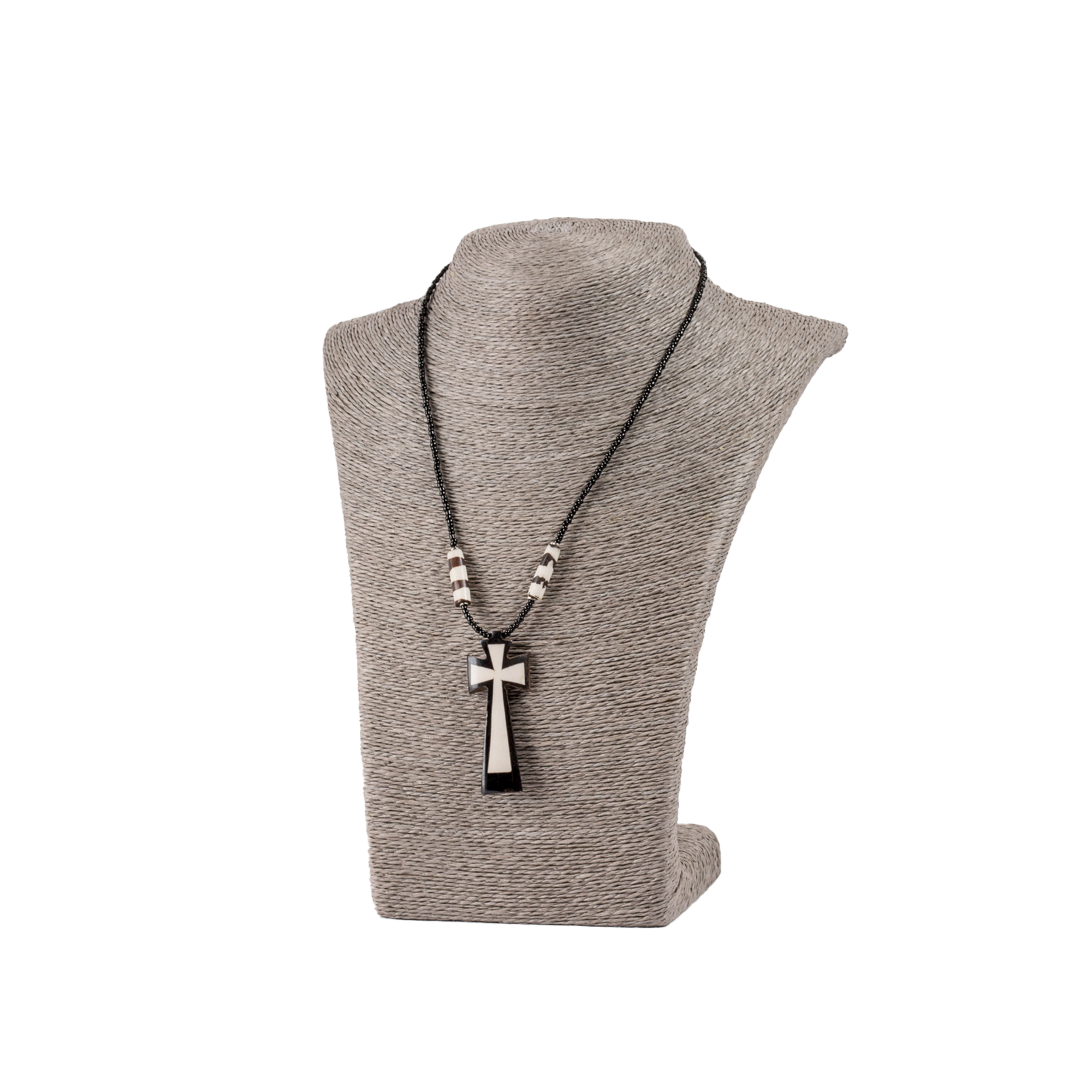 Cross Necklace Made With Bone