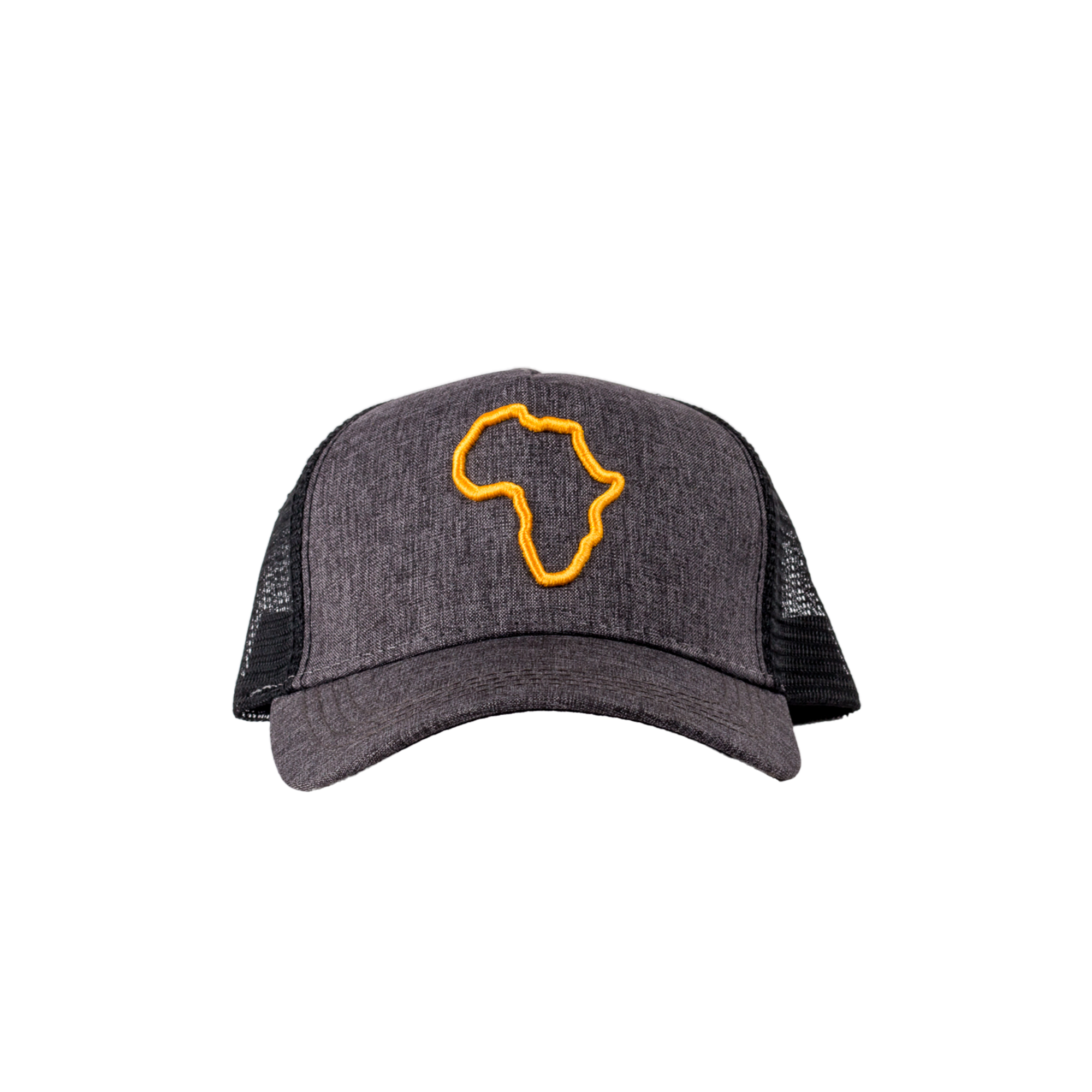 Dark Grey Africa Trucker Cap