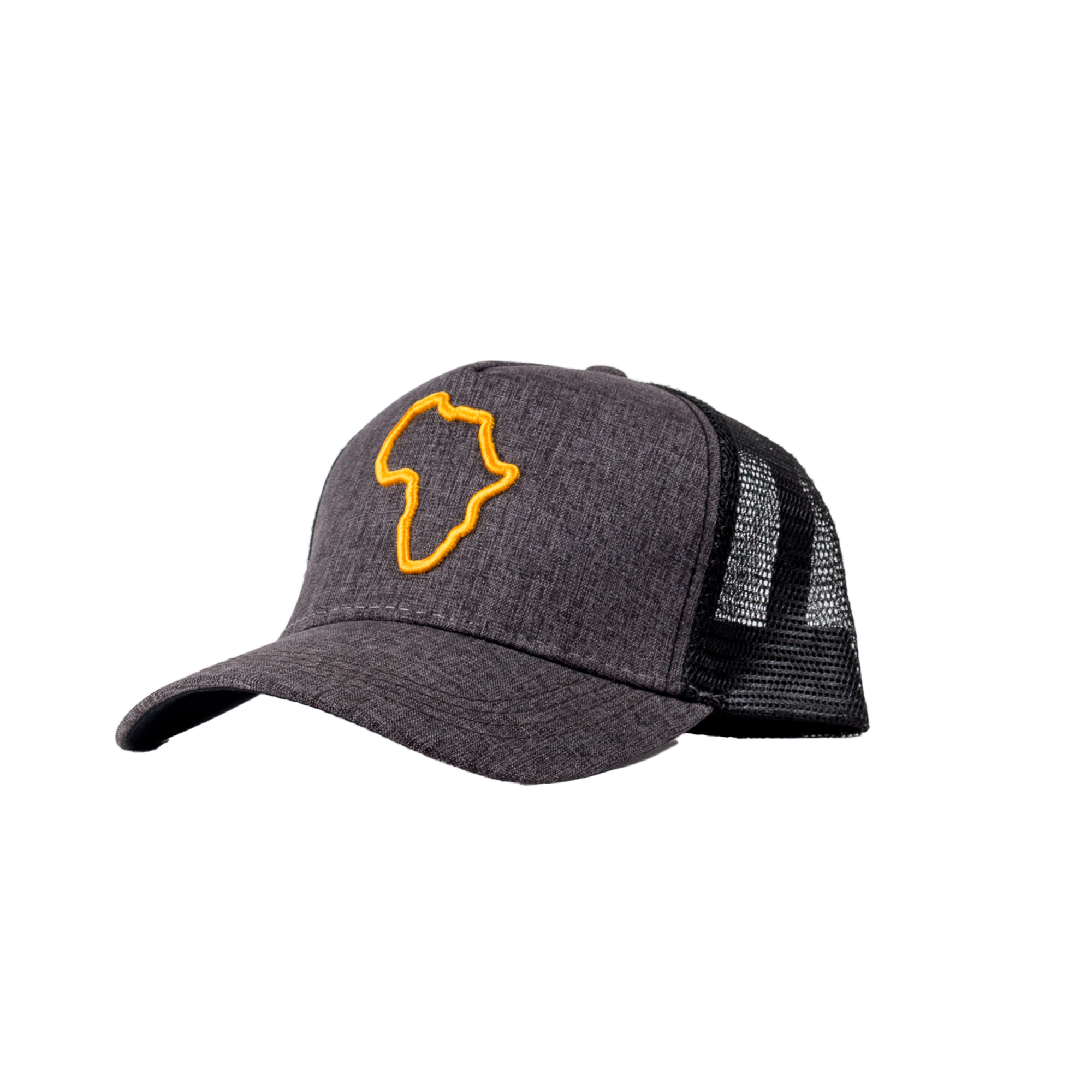 Dark Grey Africa Trucker Cap