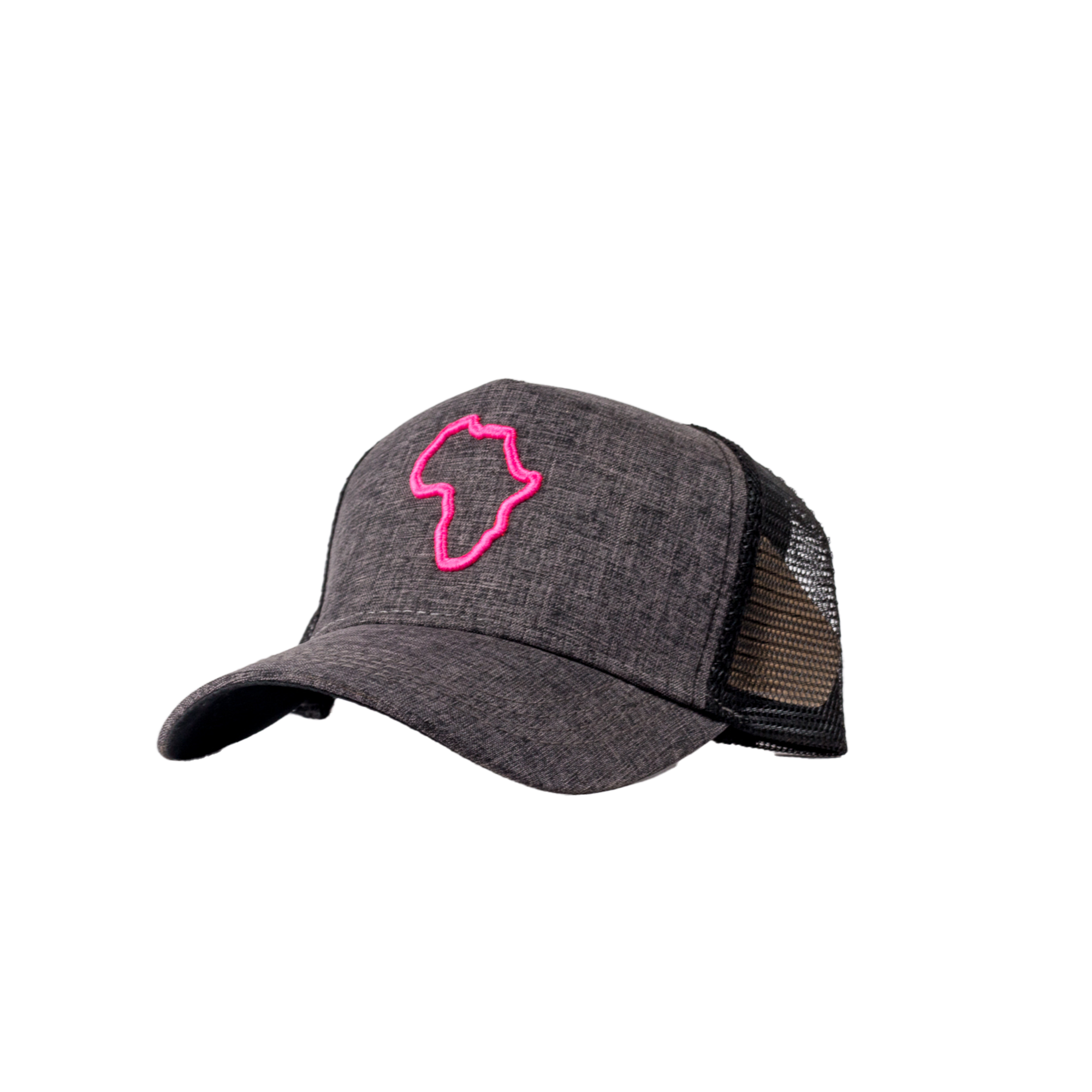 Dark Grey Africa Trucker Cap