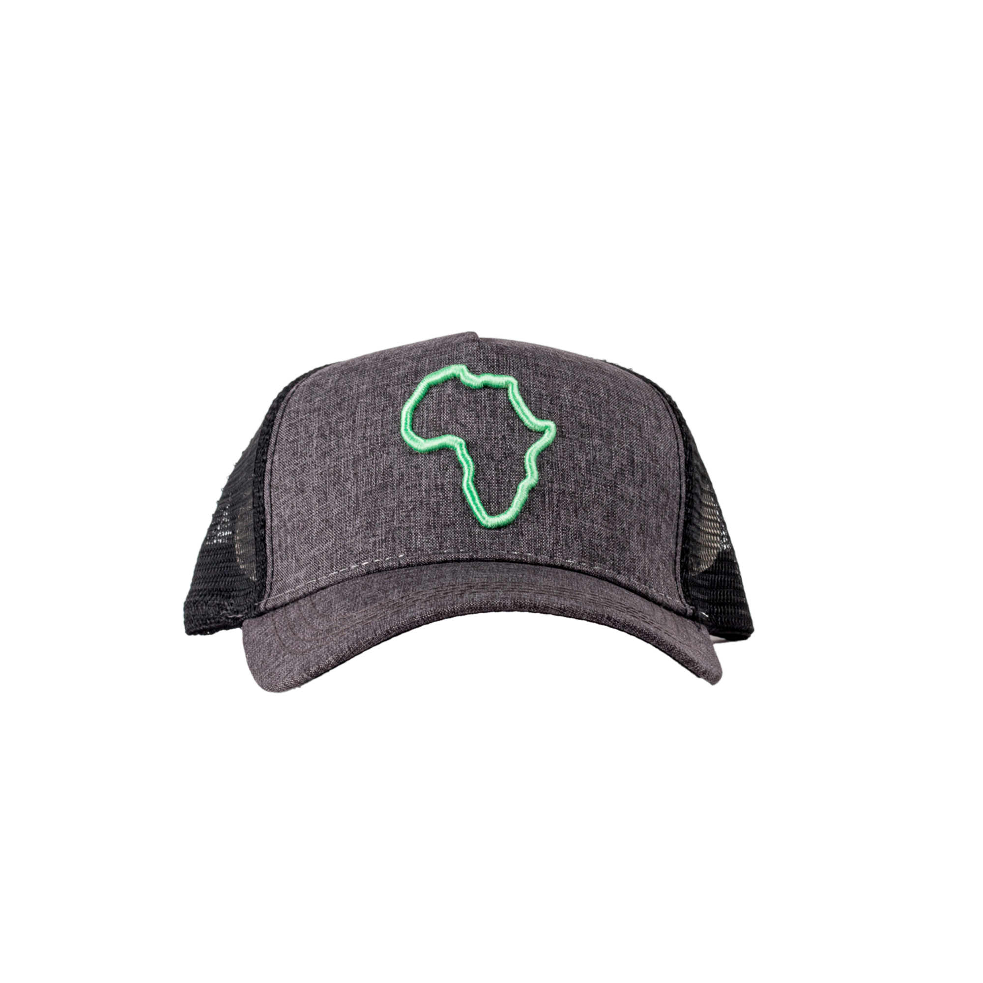 Dark Grey Africa Trucker Cap