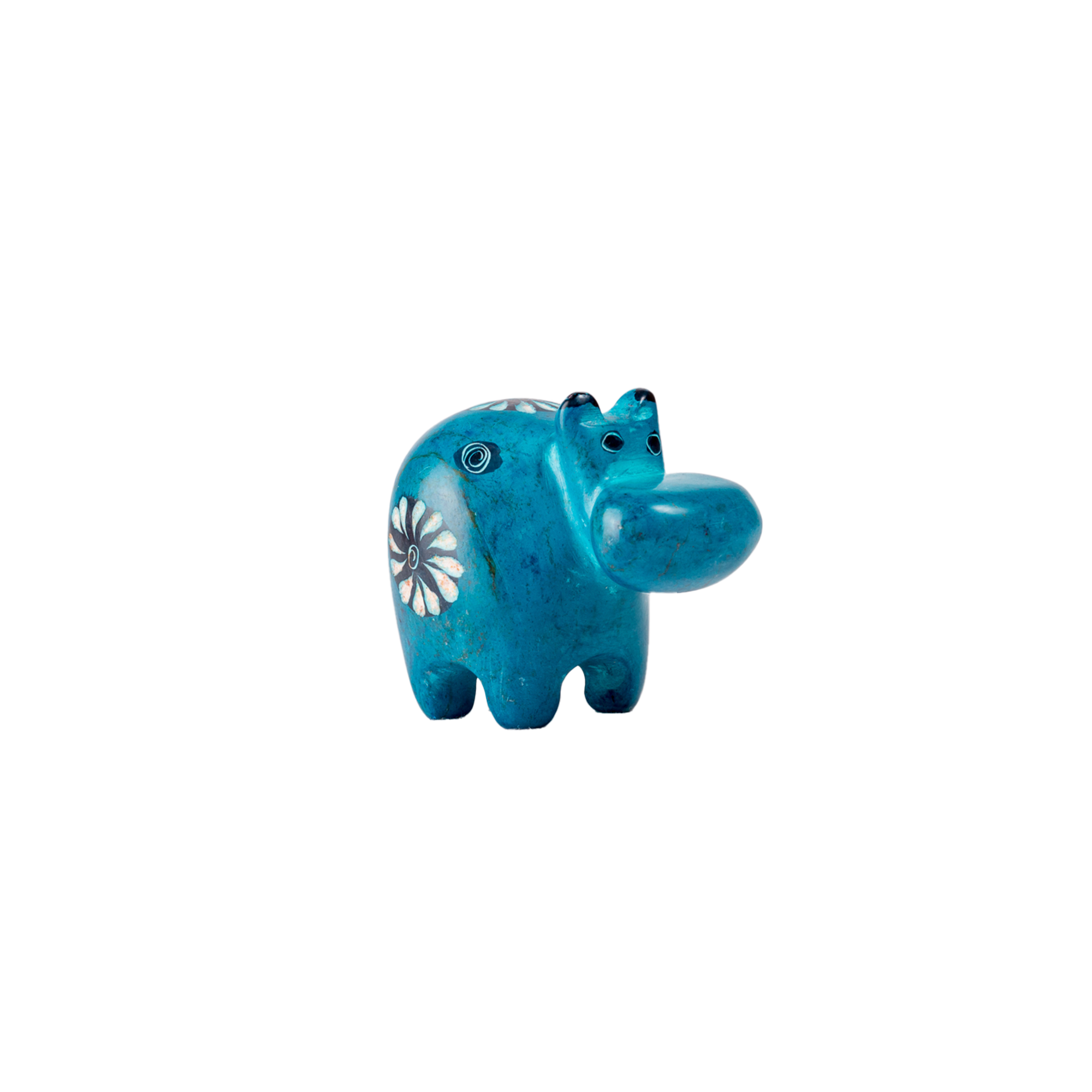 Colourful Soapstone Animal Figurines (L)