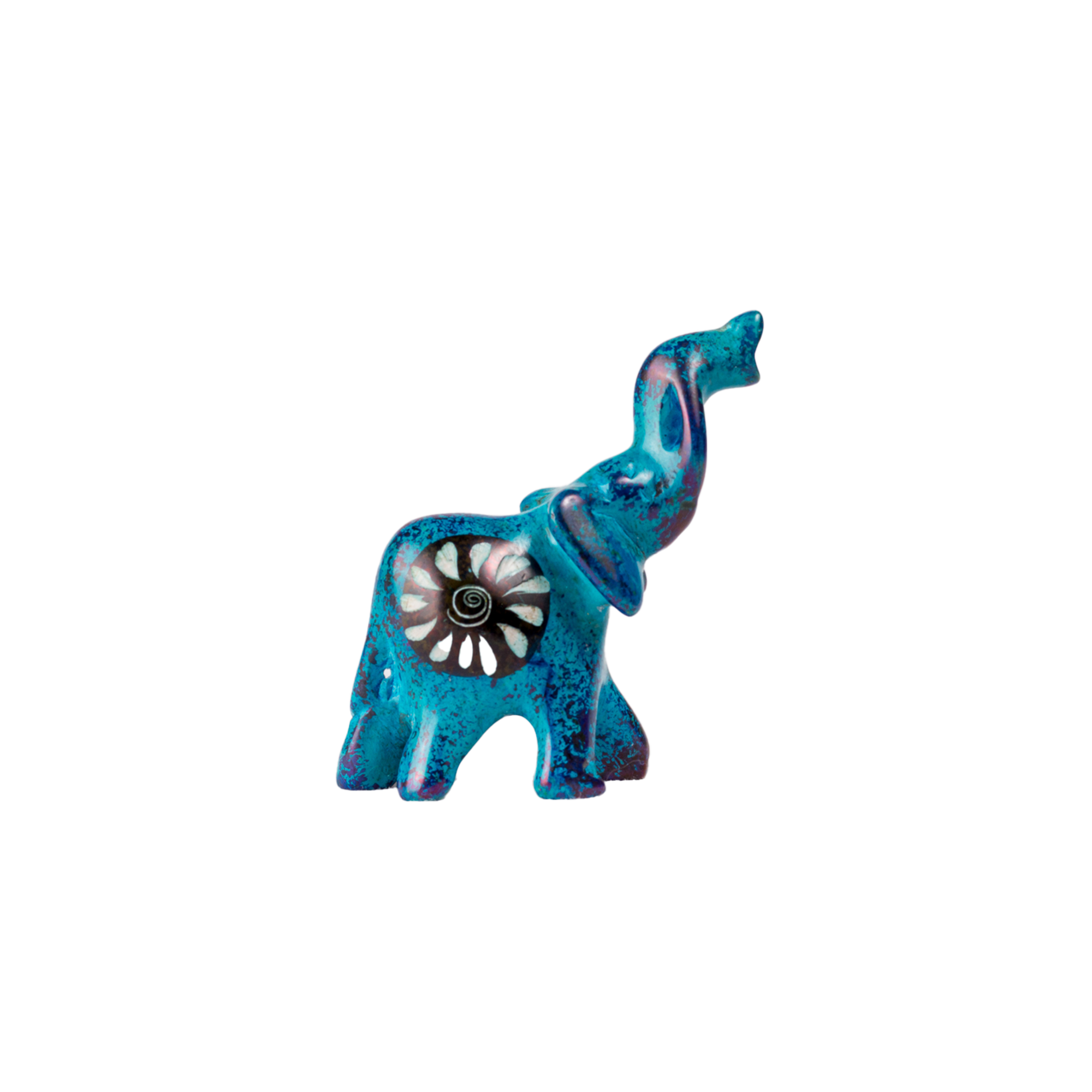 Colourful Soapstone Animal Figurines (L)