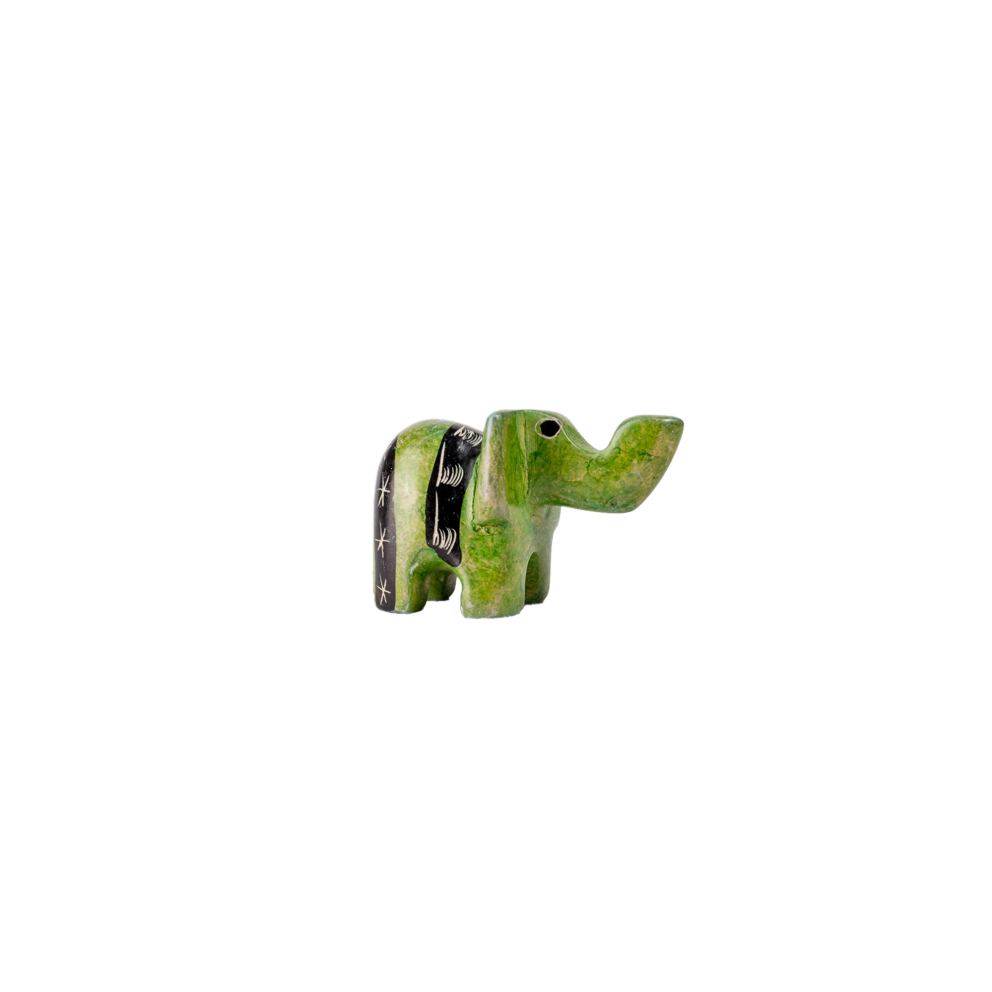 Colourful Soapstone Animal Figurines (S)