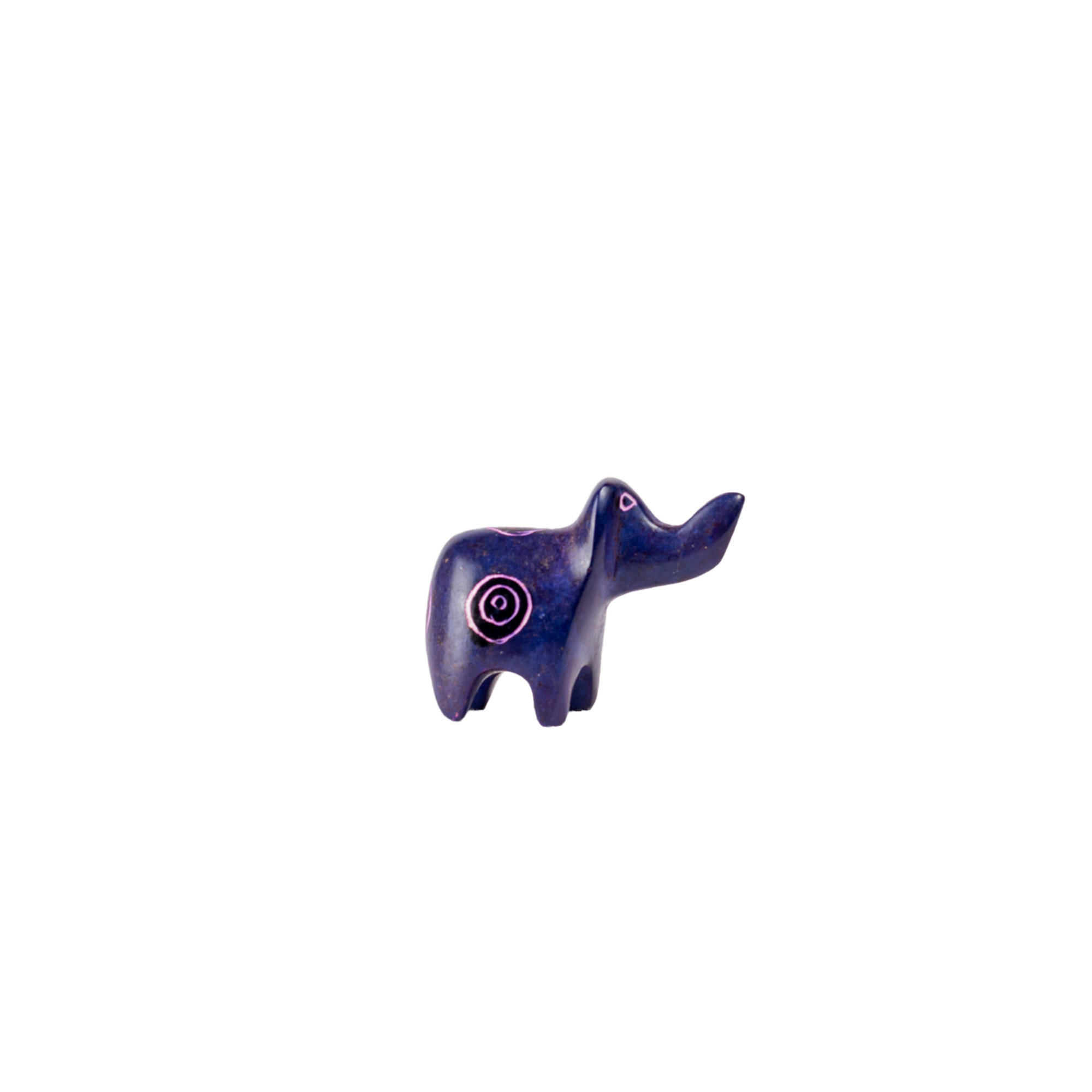 Colourful Soapstone Animal Figurines (S)