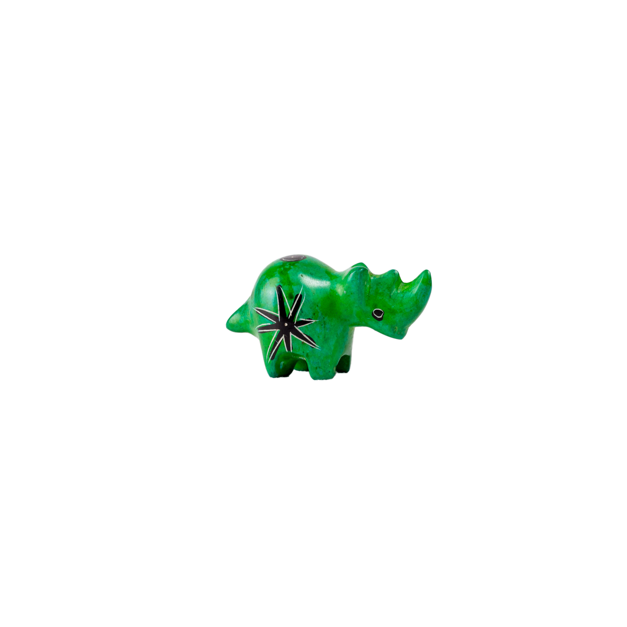 Colourful Soapstone Animal Figurines (S)