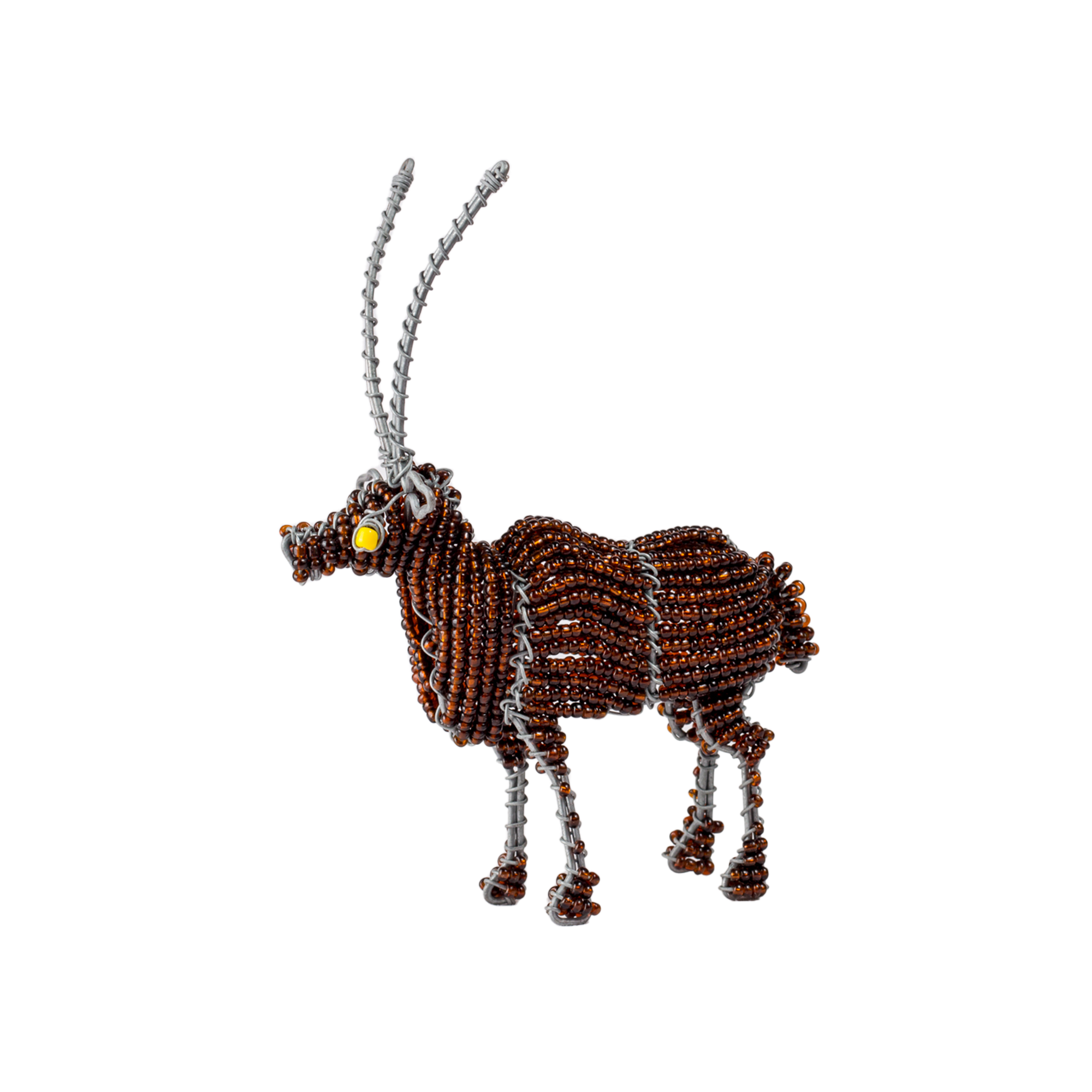 Medium Beaded Wire Antelope