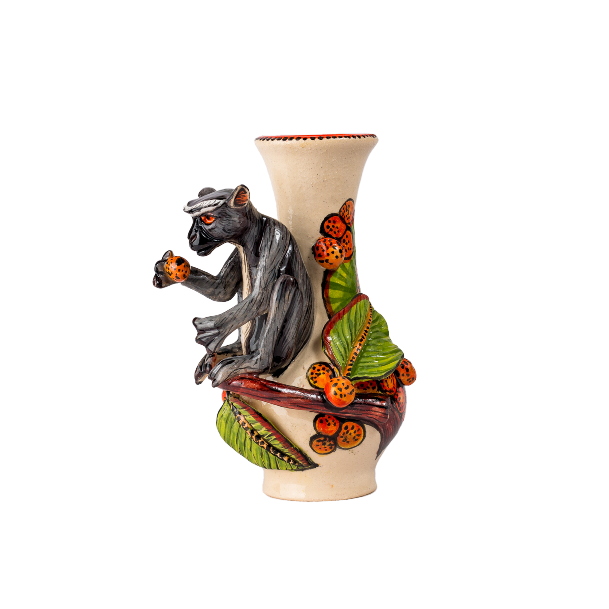 3D Ceramic Monkey Candle Holder