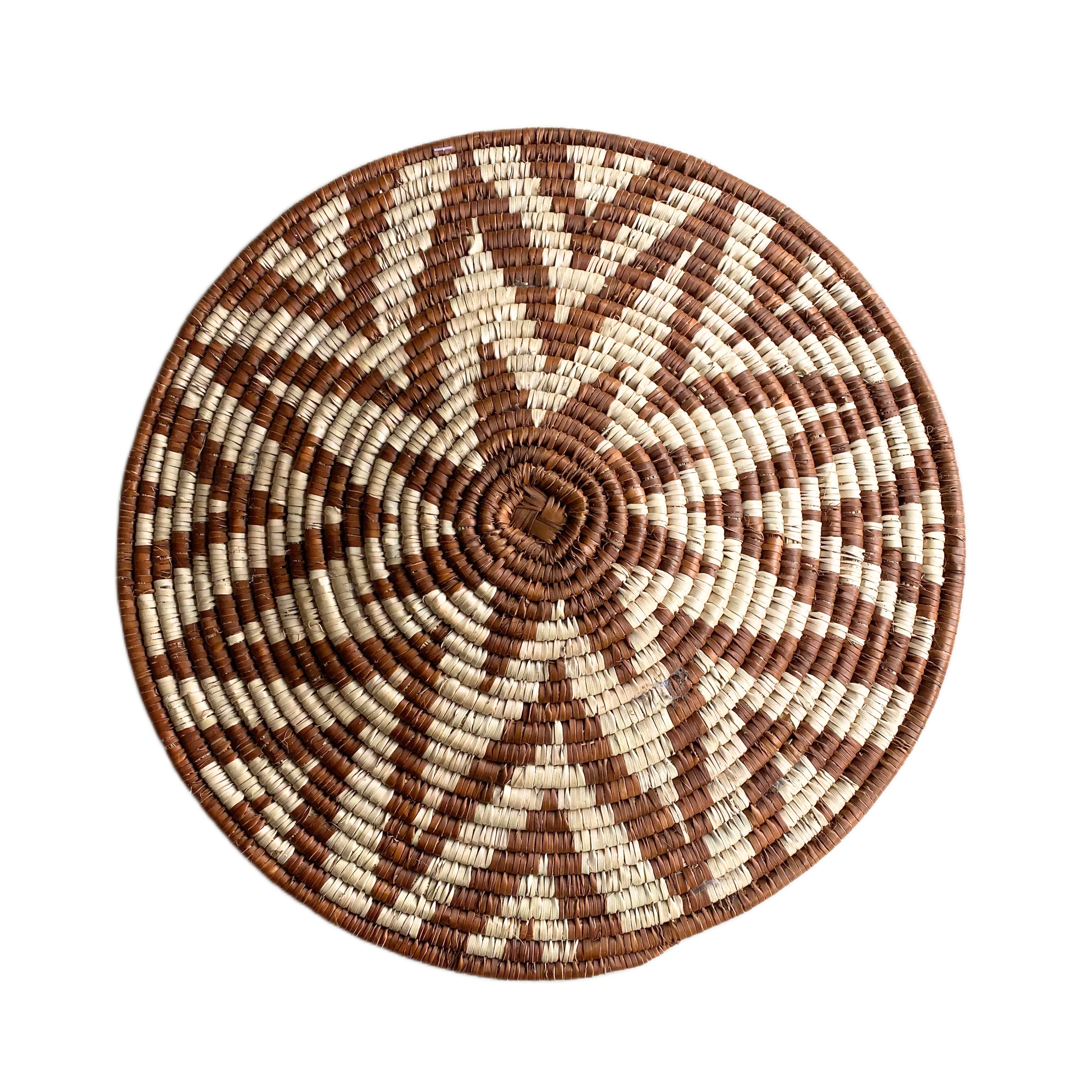 Hand Weaved Wall Ornament - Blooming Flowers (MXZX)