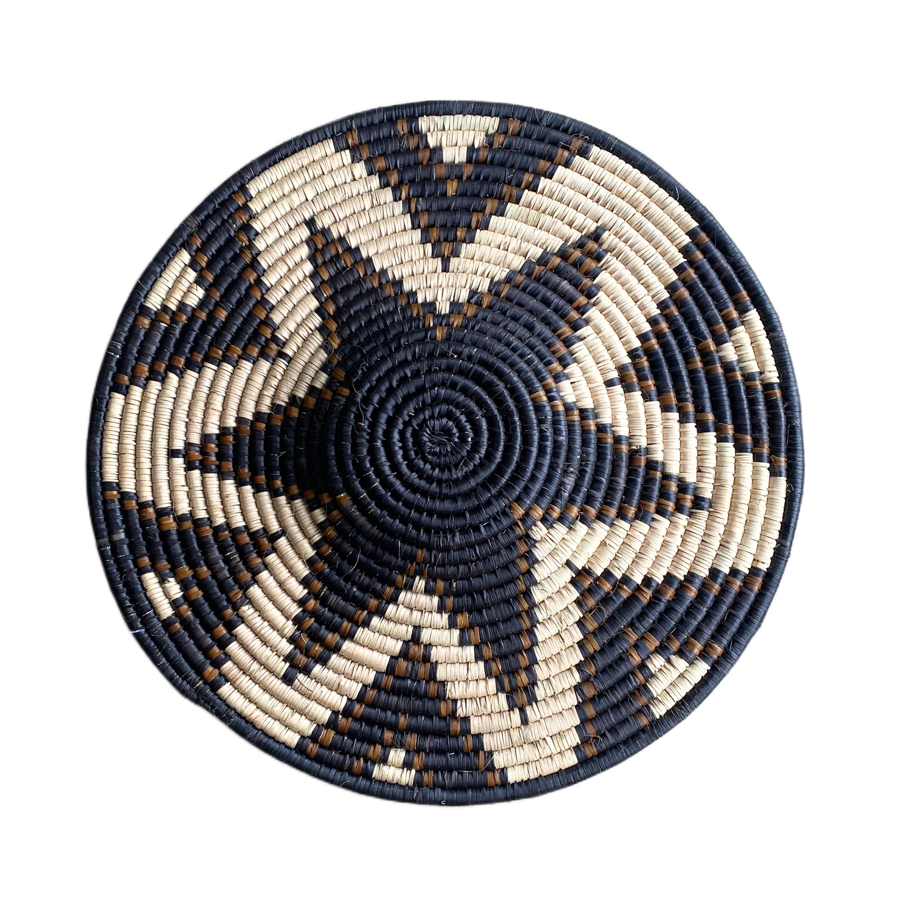 Hand Weaved Wall Ornament - Blooming Flowers (MXZX)