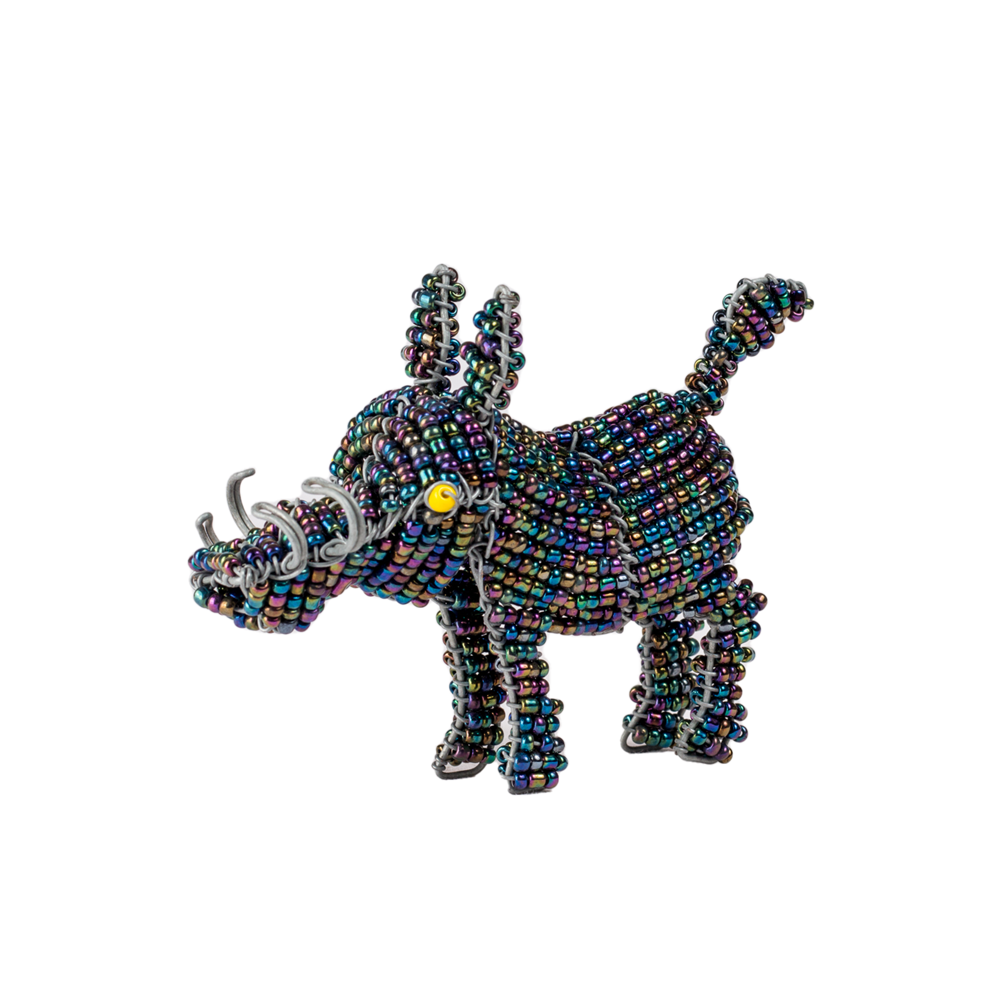 Small Beaded Wire Warthog