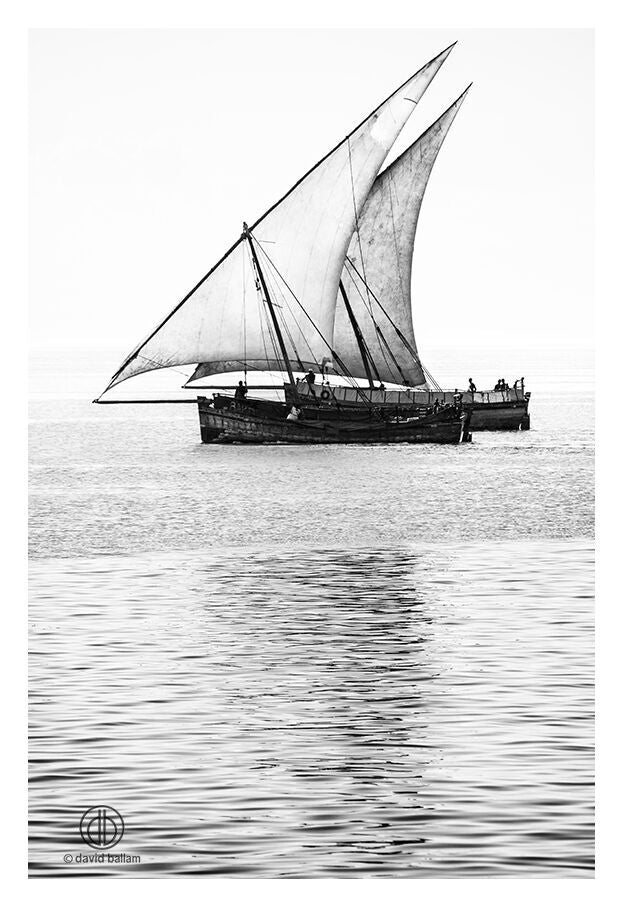 David Ballam Rolled Canvas Prints - Zanzibar At Sea Collection (120cm x 180cm)
