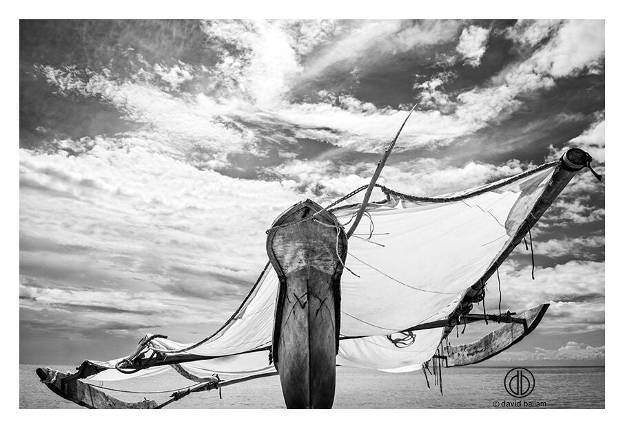 David Ballam Rolled Canvas Prints - Zanzibar At Sea Collection (120cm x 180cm)