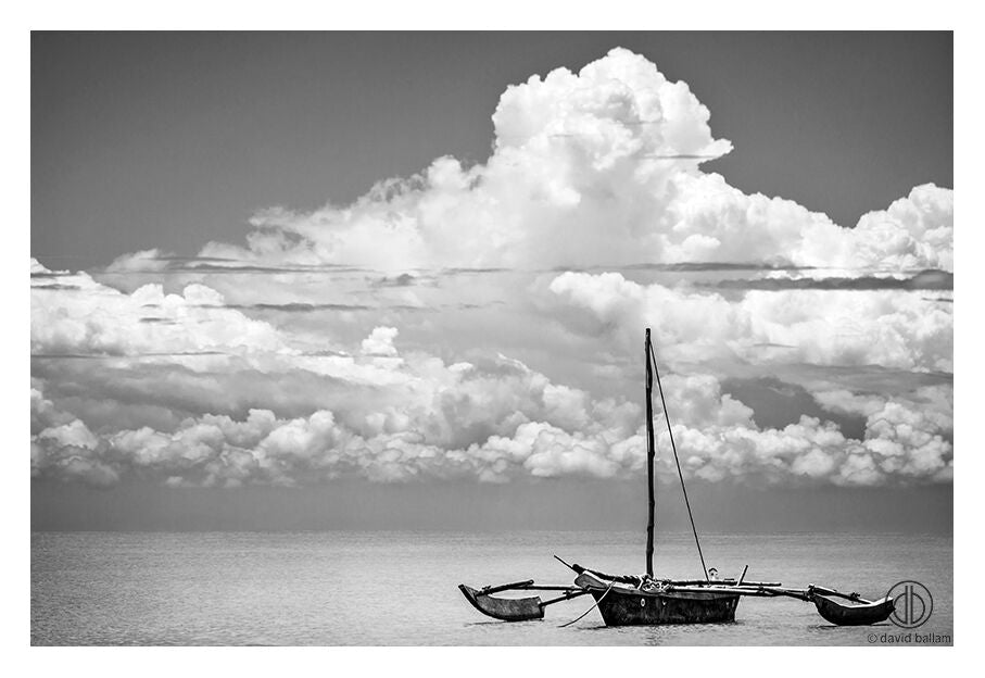 David Ballam Rolled Canvas Prints - Zanzibar At Sea Collection (120cm x 180cm)