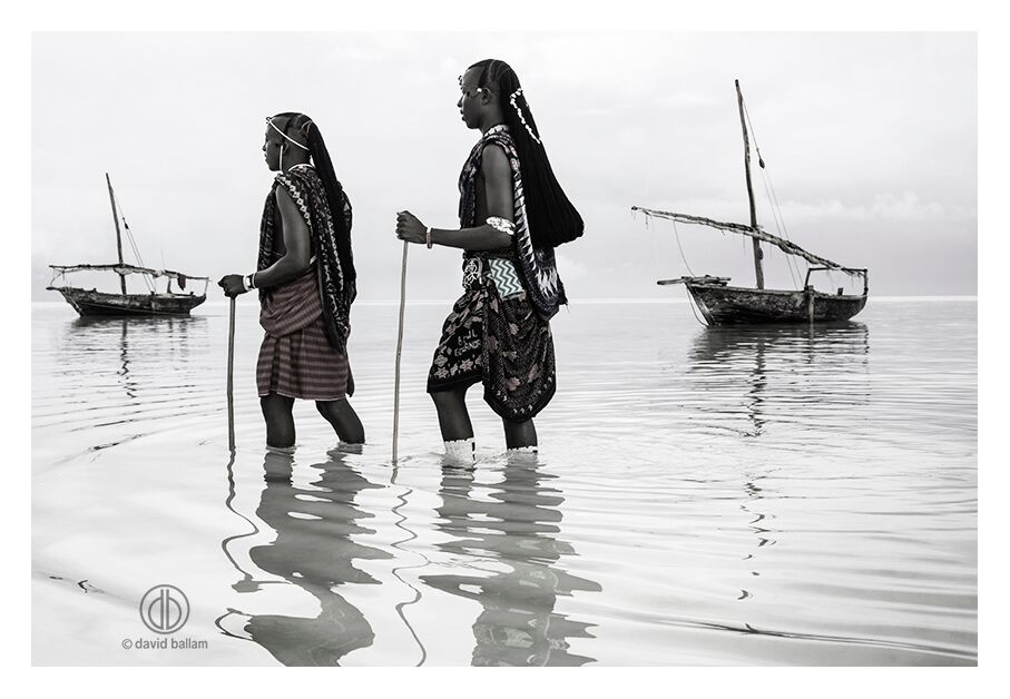 David Ballam Rolled Canvas Prints - Zanzibar At Sea Collection (120cm x 180cm)