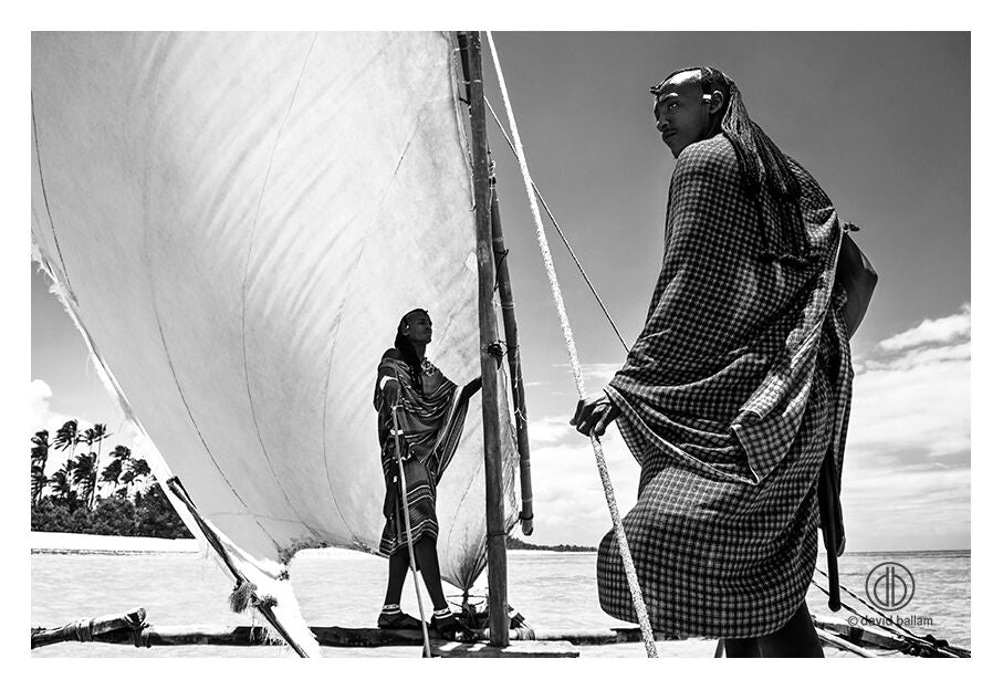 David Ballam Rolled Canvas Prints - Zanzibar At Sea Collection (120cm x 180cm)