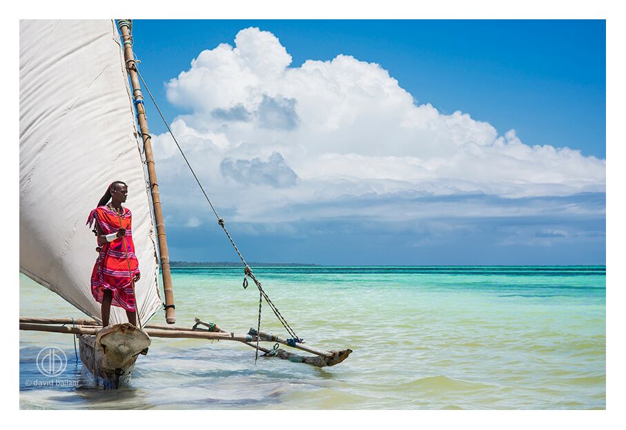 David Ballam Rolled Canvas Prints - Zanzibar At Sea Collection (120cm x 180cm)