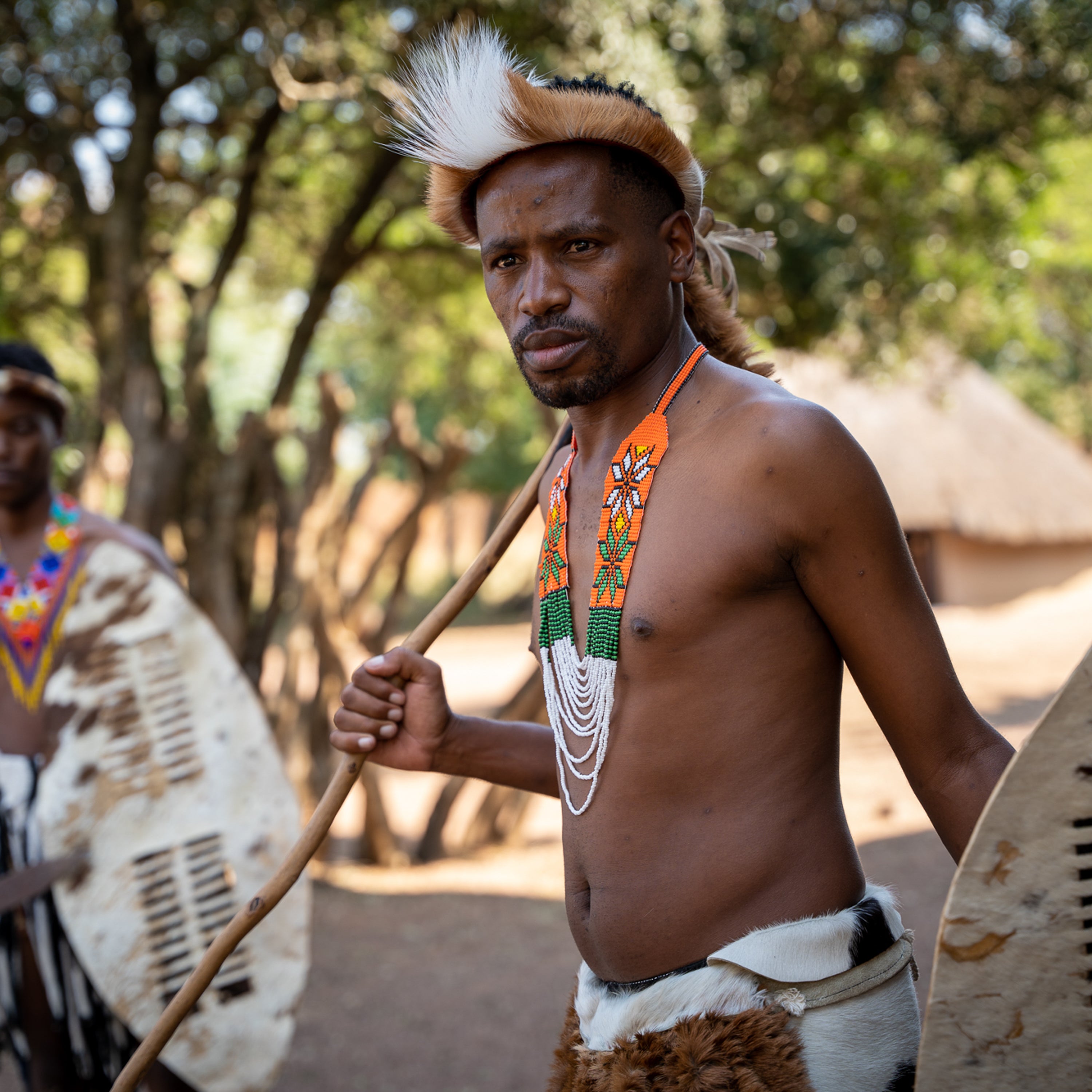 Zulu Hand Beaded Traditional Necklace