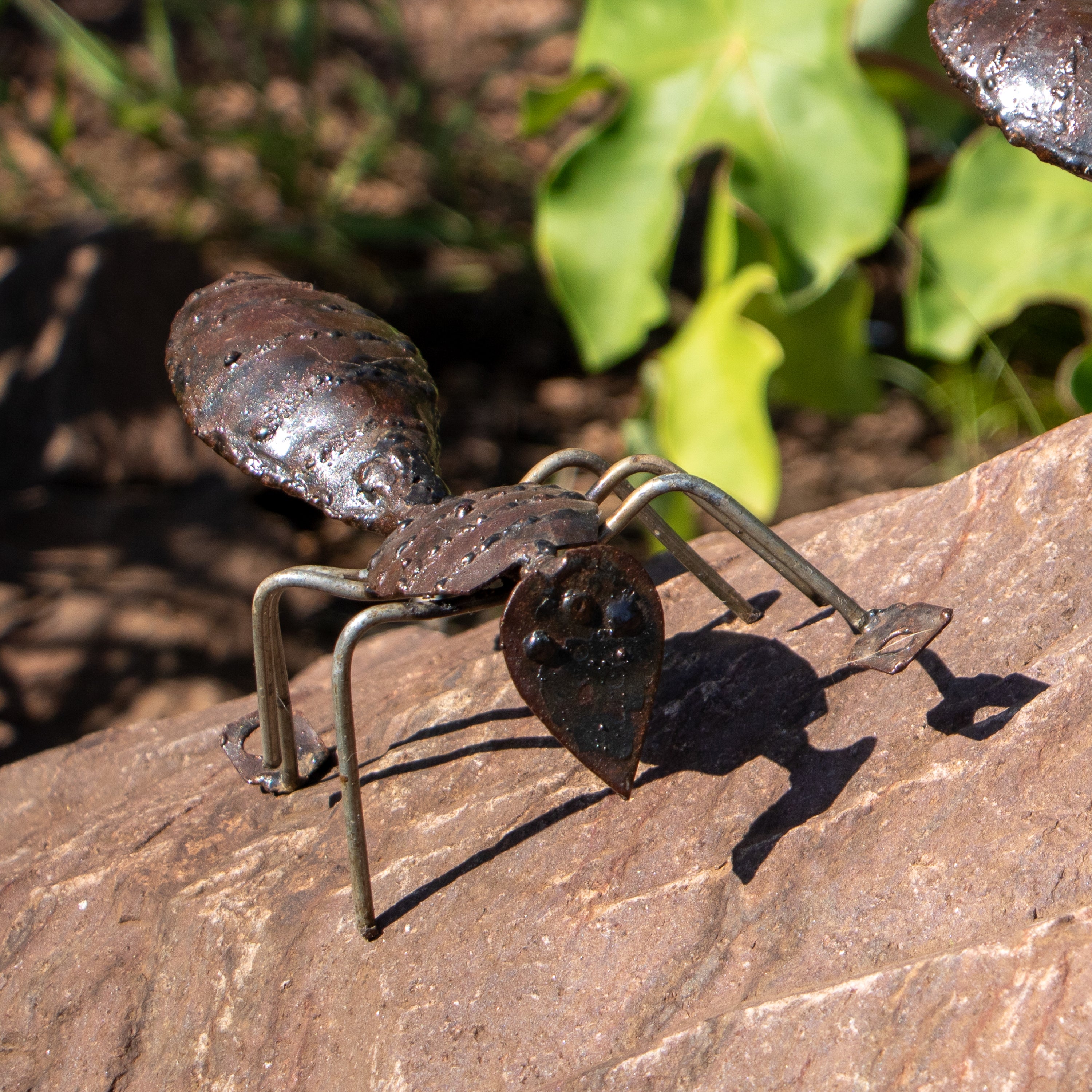 Outdoor Steel Ant Garden Sculpture