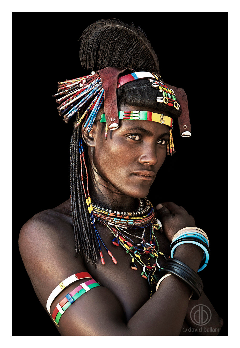 David Ballam Rolled Canvas Prints - Angola Collection (120cm x 80cm)