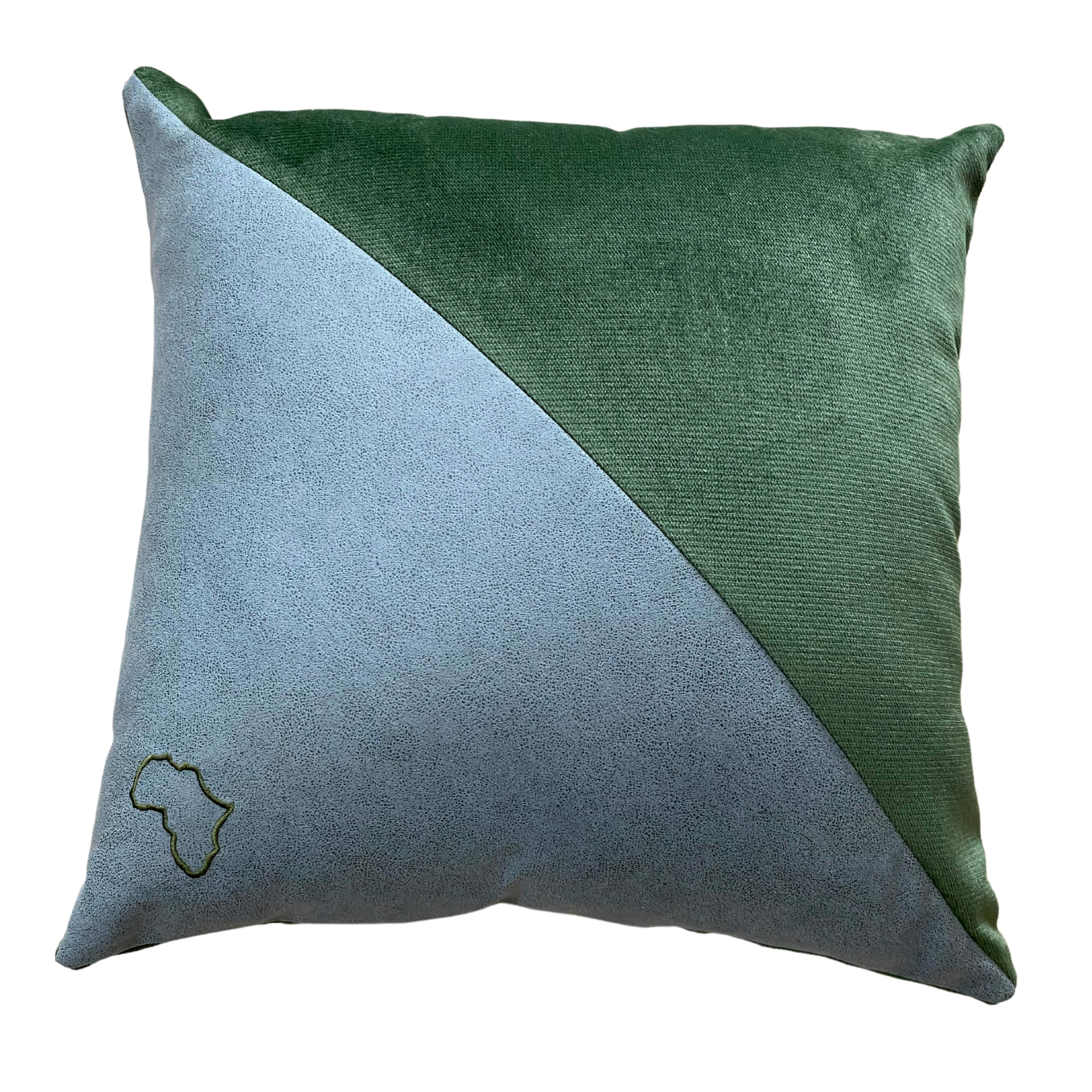 Savannah Cushion Cover (45x45) (Green & Turquoise)