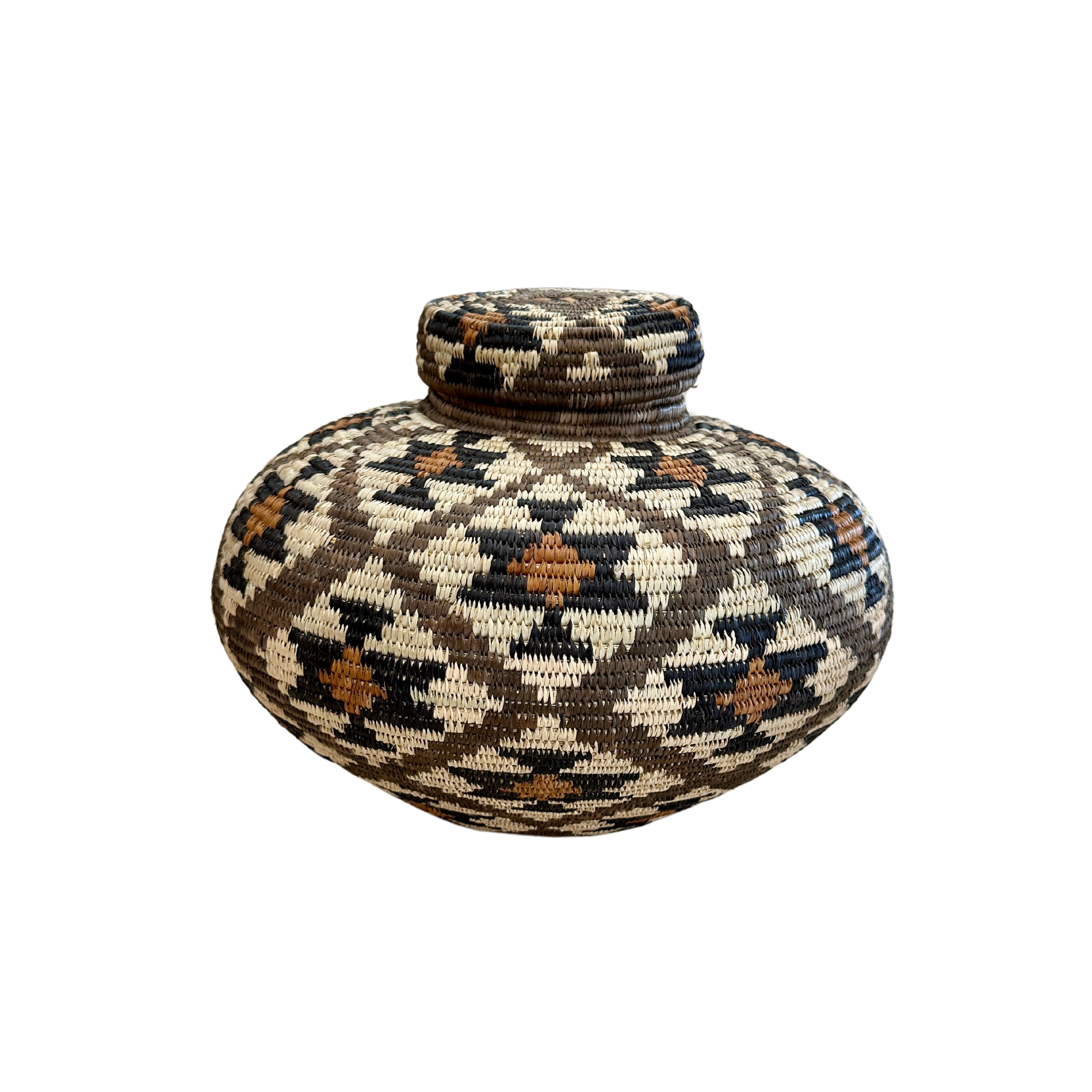 Hand Weaved Isichumo Bottle Neck Marraige Basket - Tejiwe