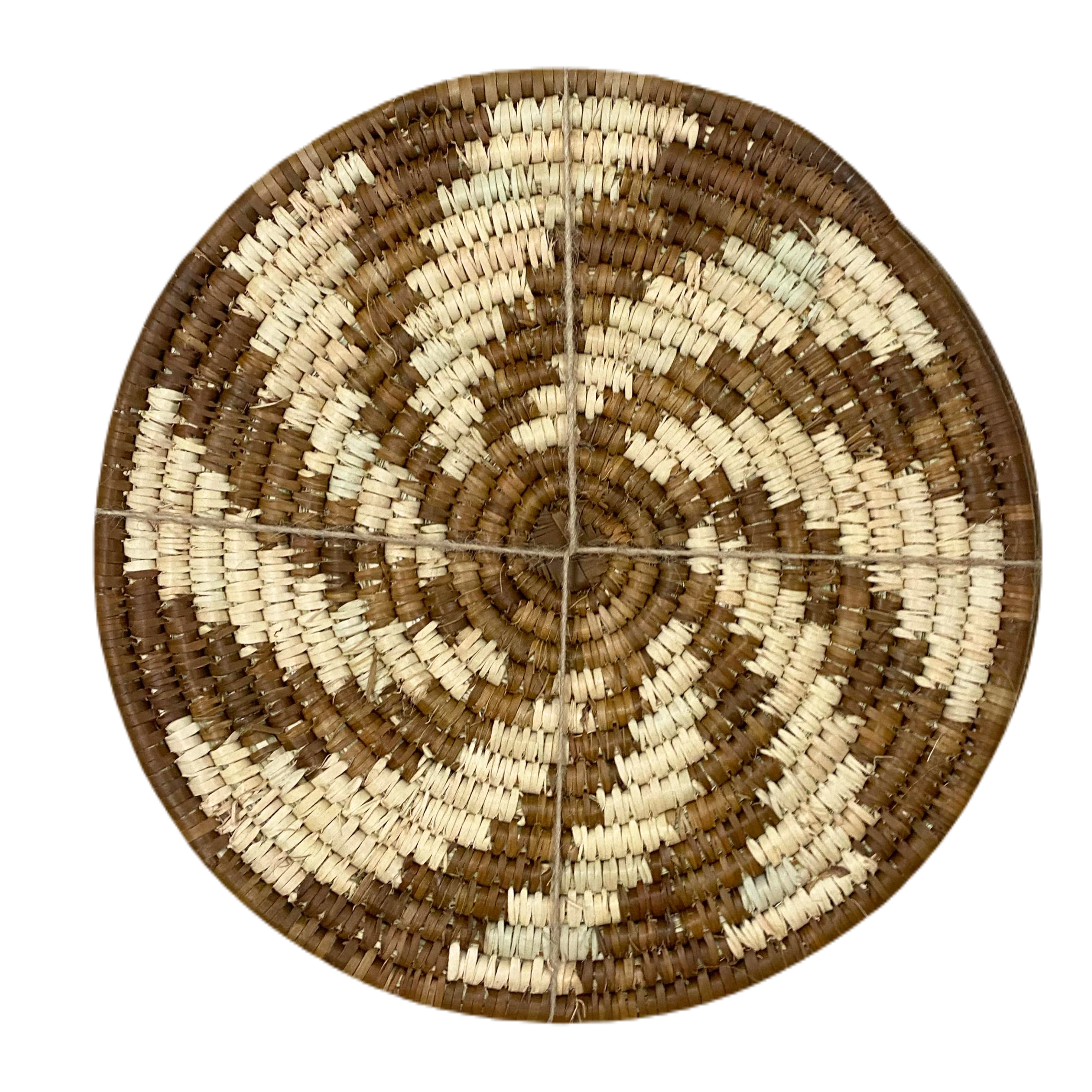 Hand Woven Ilala Palm Placemats (Brown - 4 Pack)