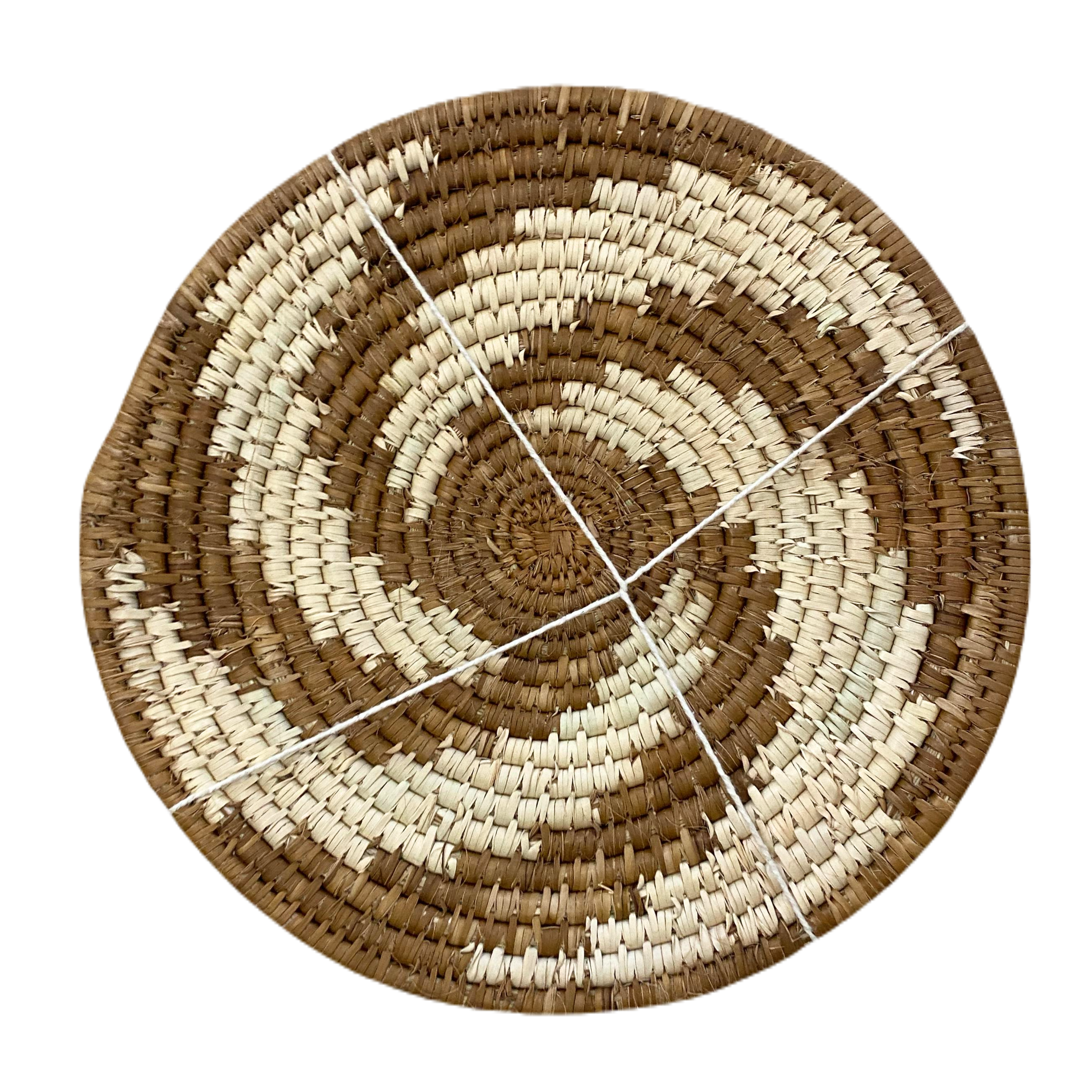 Hand Woven Ilala Palm Placemats (Brown - 4 Pack)