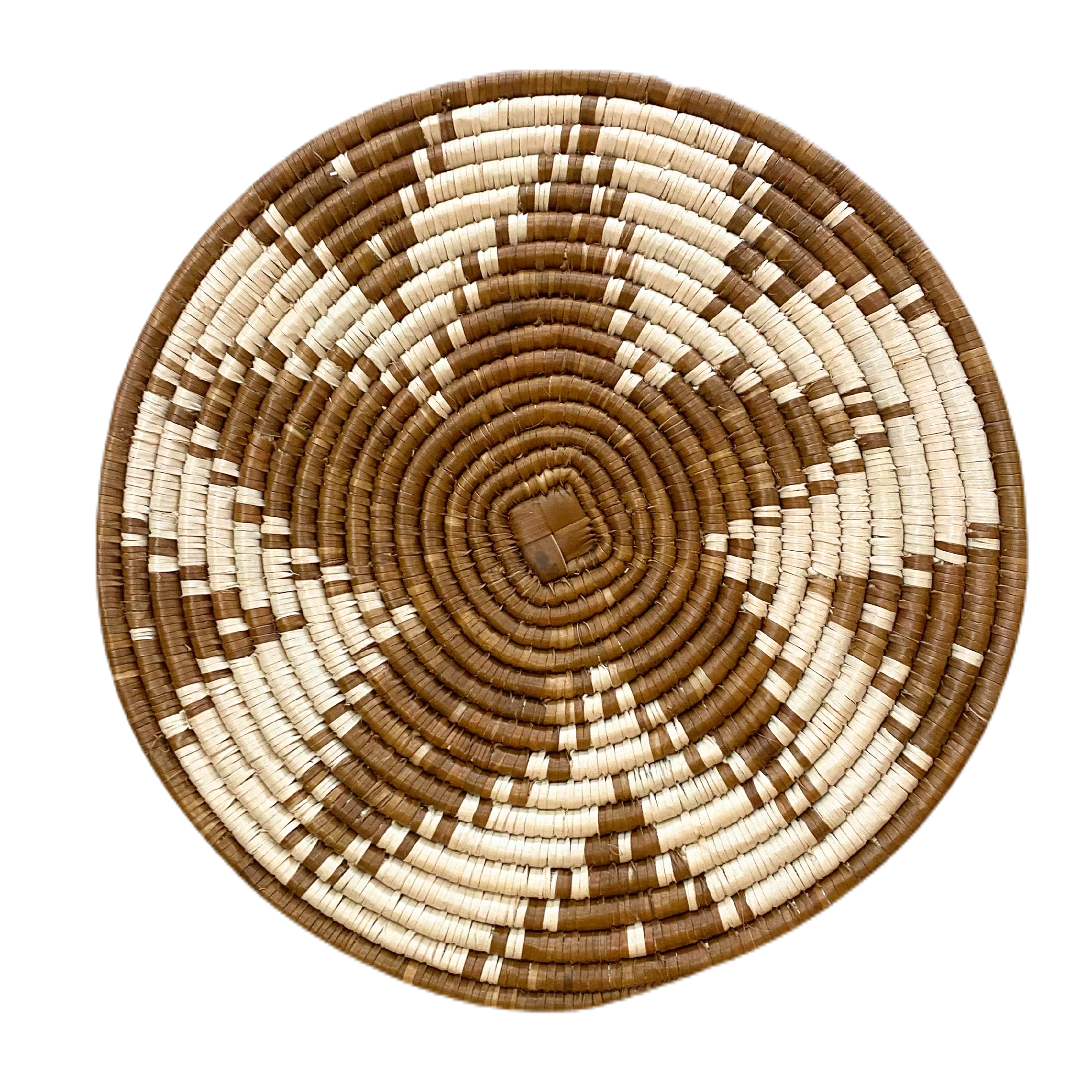 Hand Woven Ilala Palm Placemats (Brown - 4 Pack)