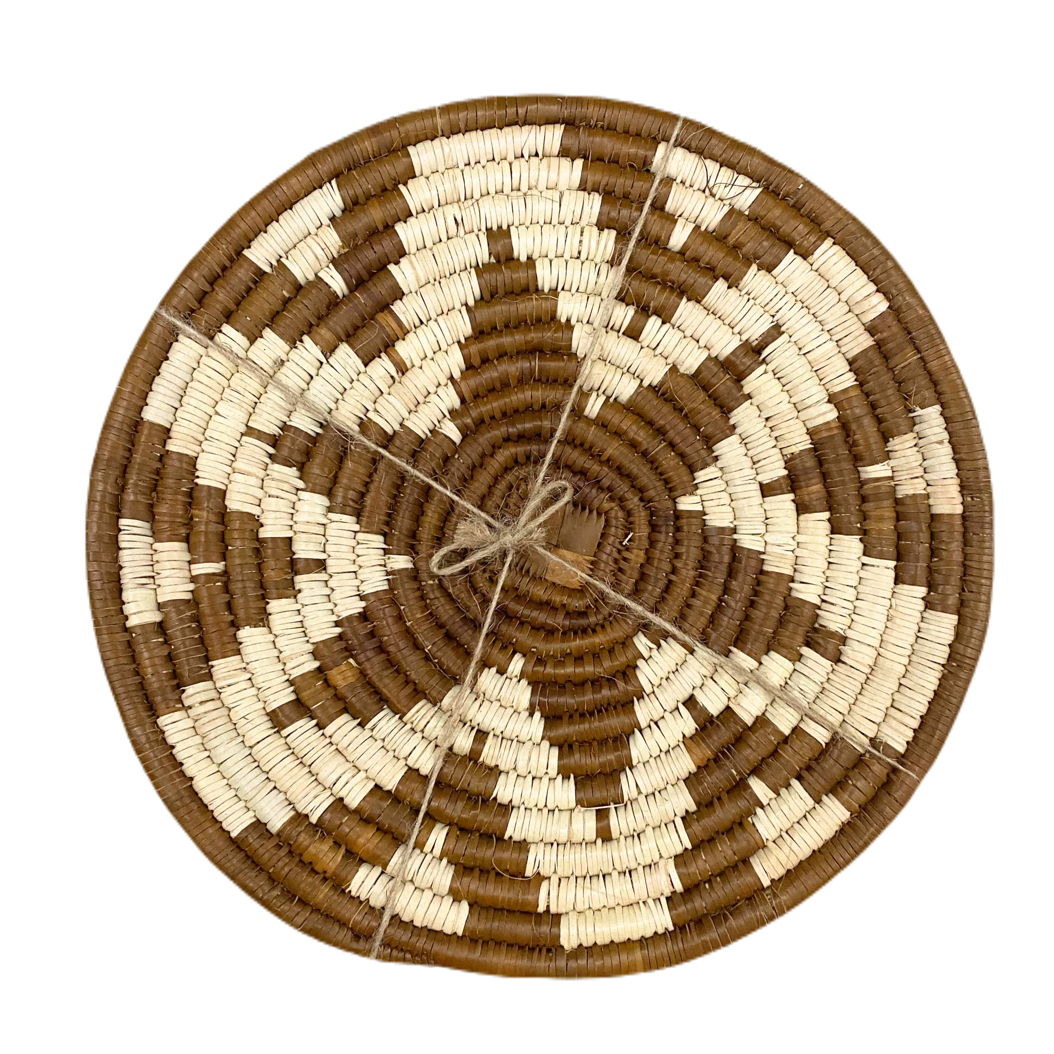 Hand Woven Ilala Palm Placemats (Brown - 4 Pack)